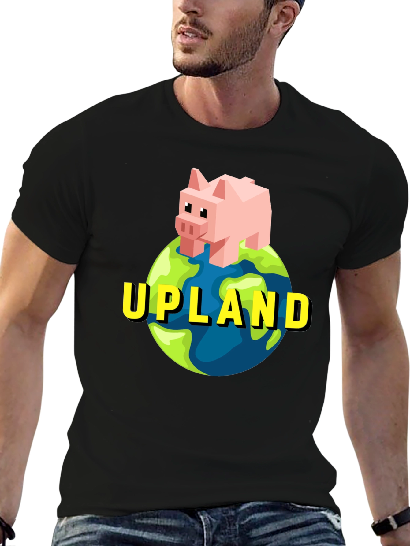 Upland Game T-Shirt - Metaverse Earth & Pig