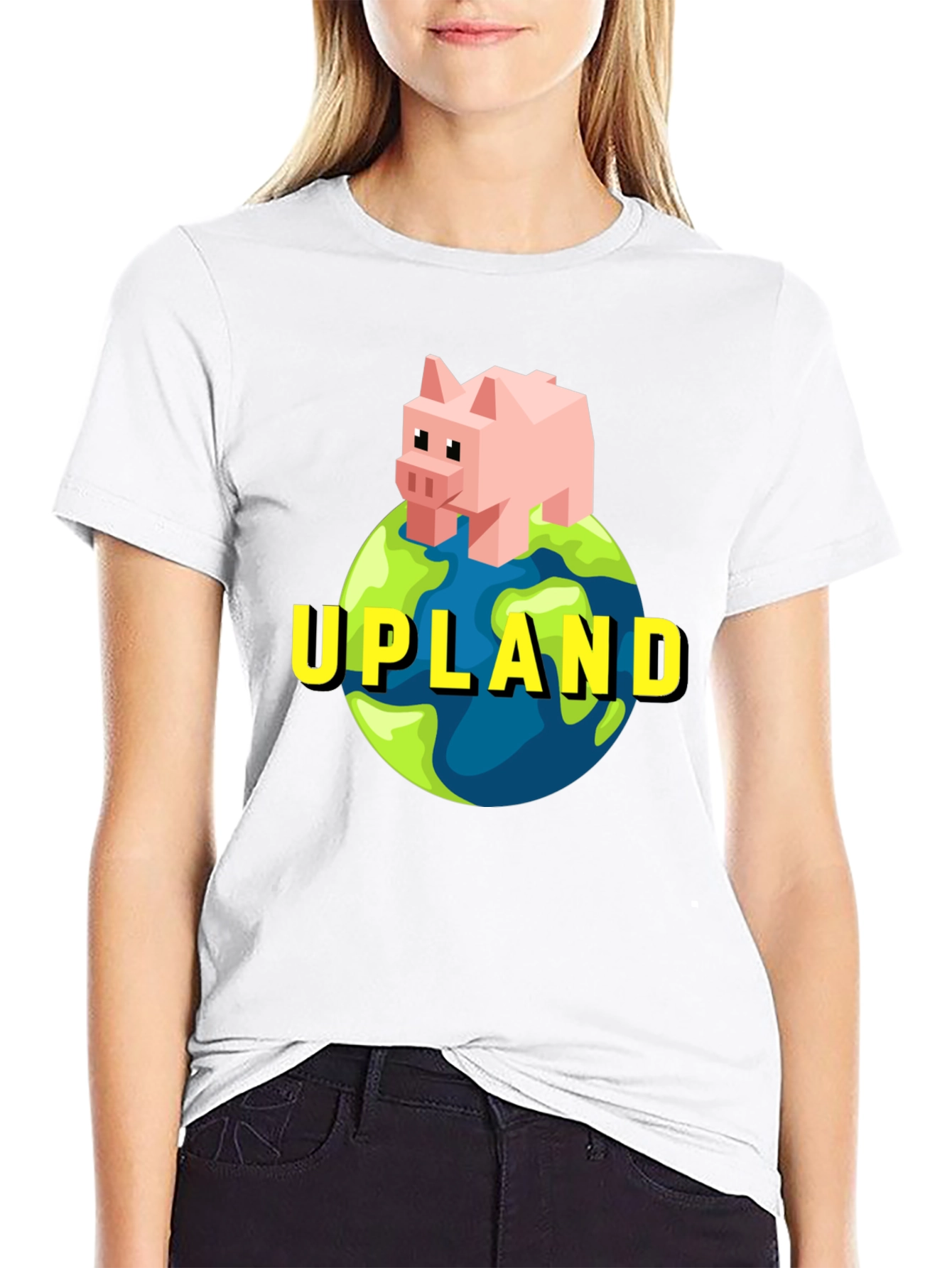 Upland Game T-Shirt - Metaverse Earth & Pig