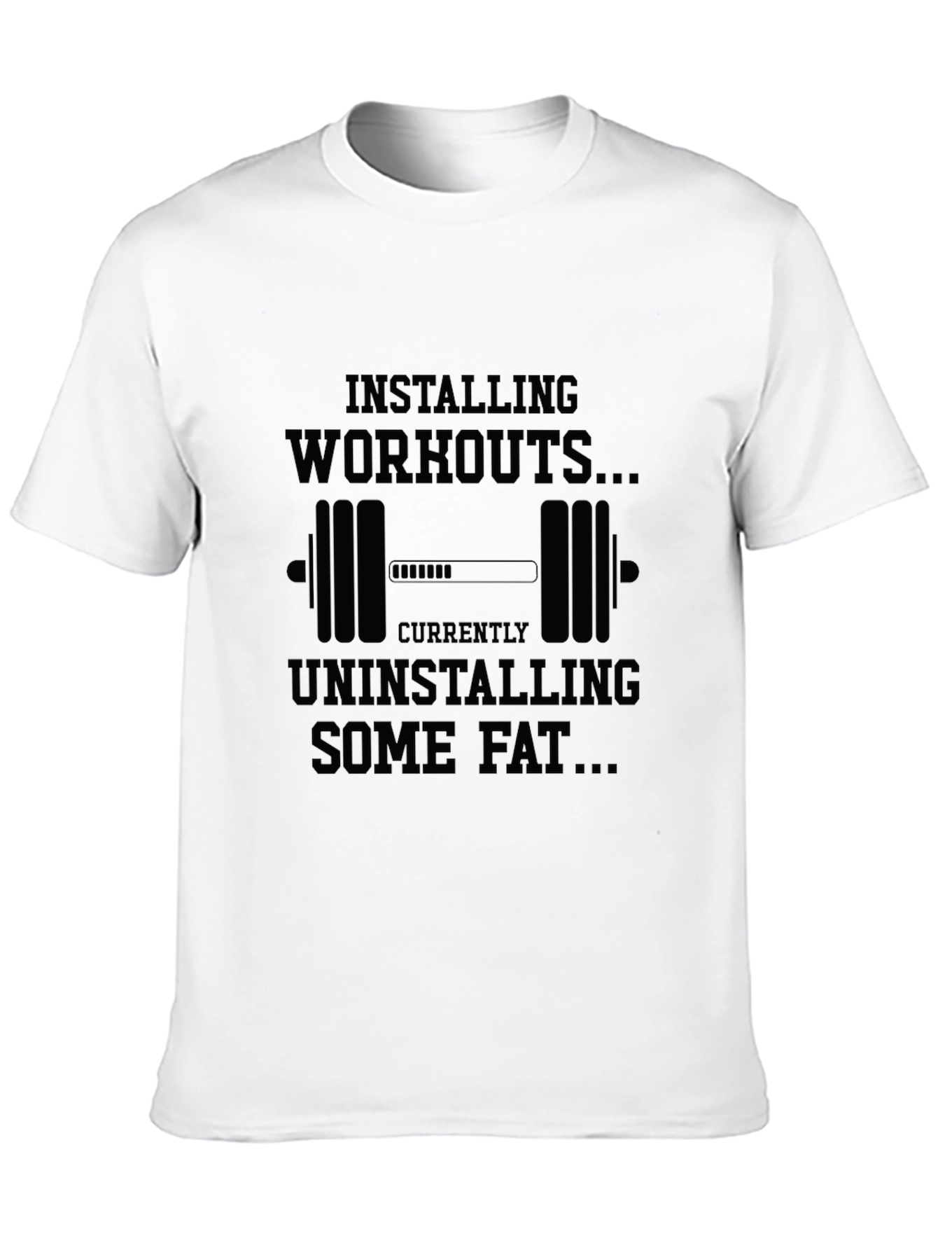 Workout Loading Funny Graphic T-Shirt