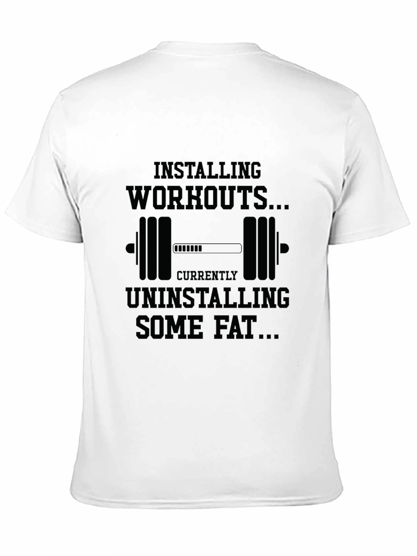 Workout Loading Funny Graphic T-Shirt