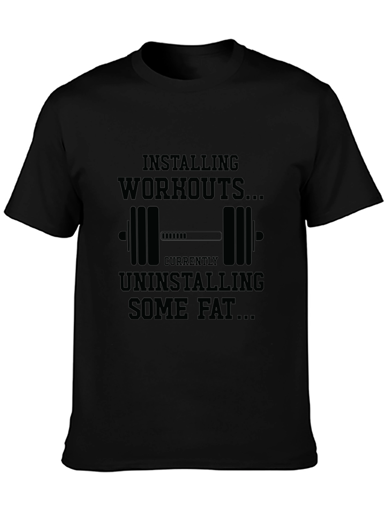 Workout Loading Funny Graphic T-Shirt