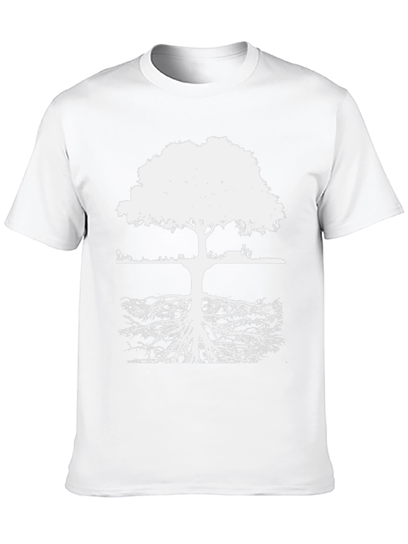 Tree of Life Black T-Shirt: Roots & Growth
