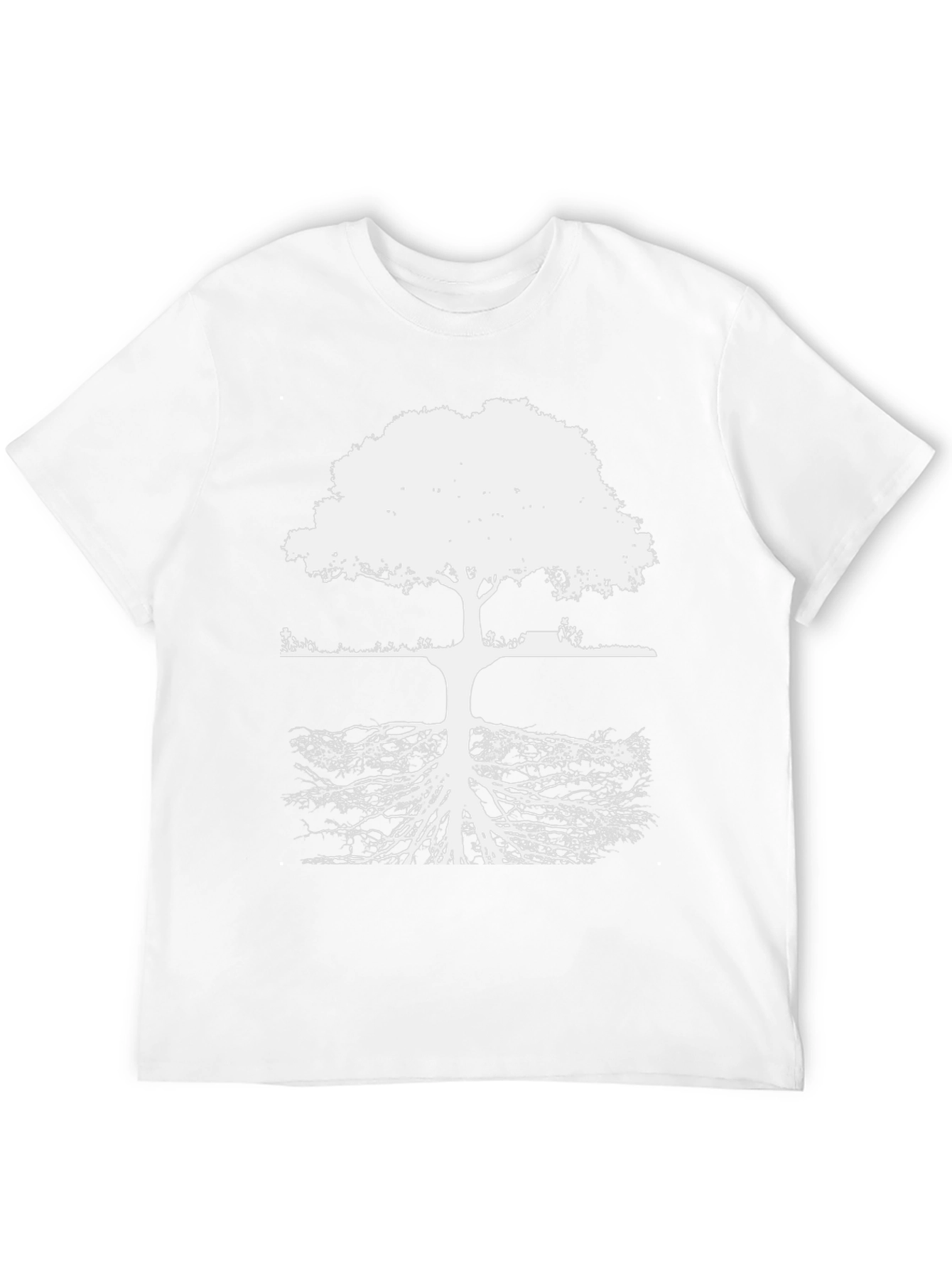 Tree of Life Black T-Shirt: Roots & Growth