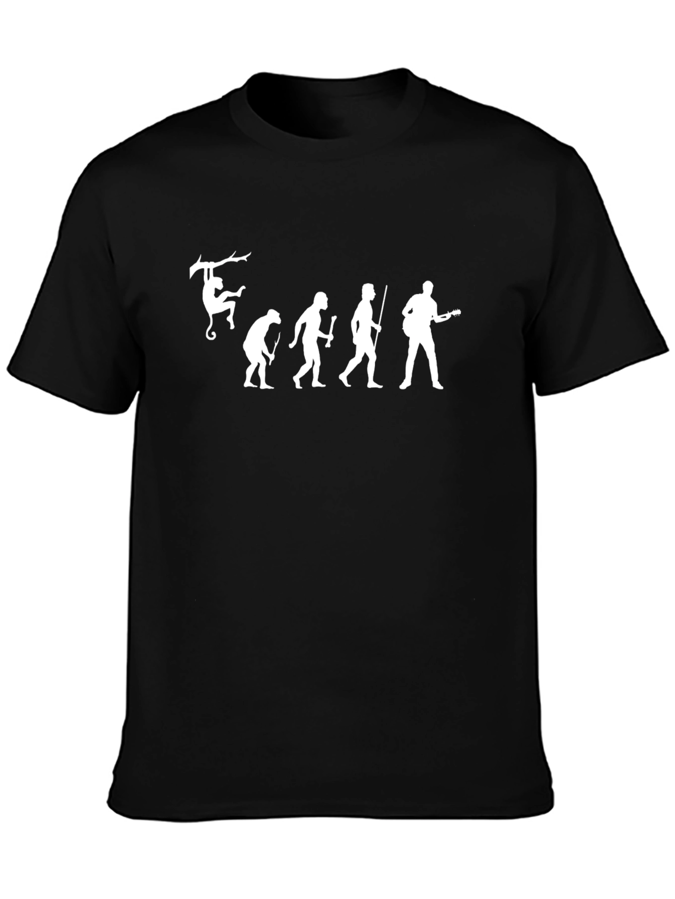 Evolution of Music Graphic T-Shirt
