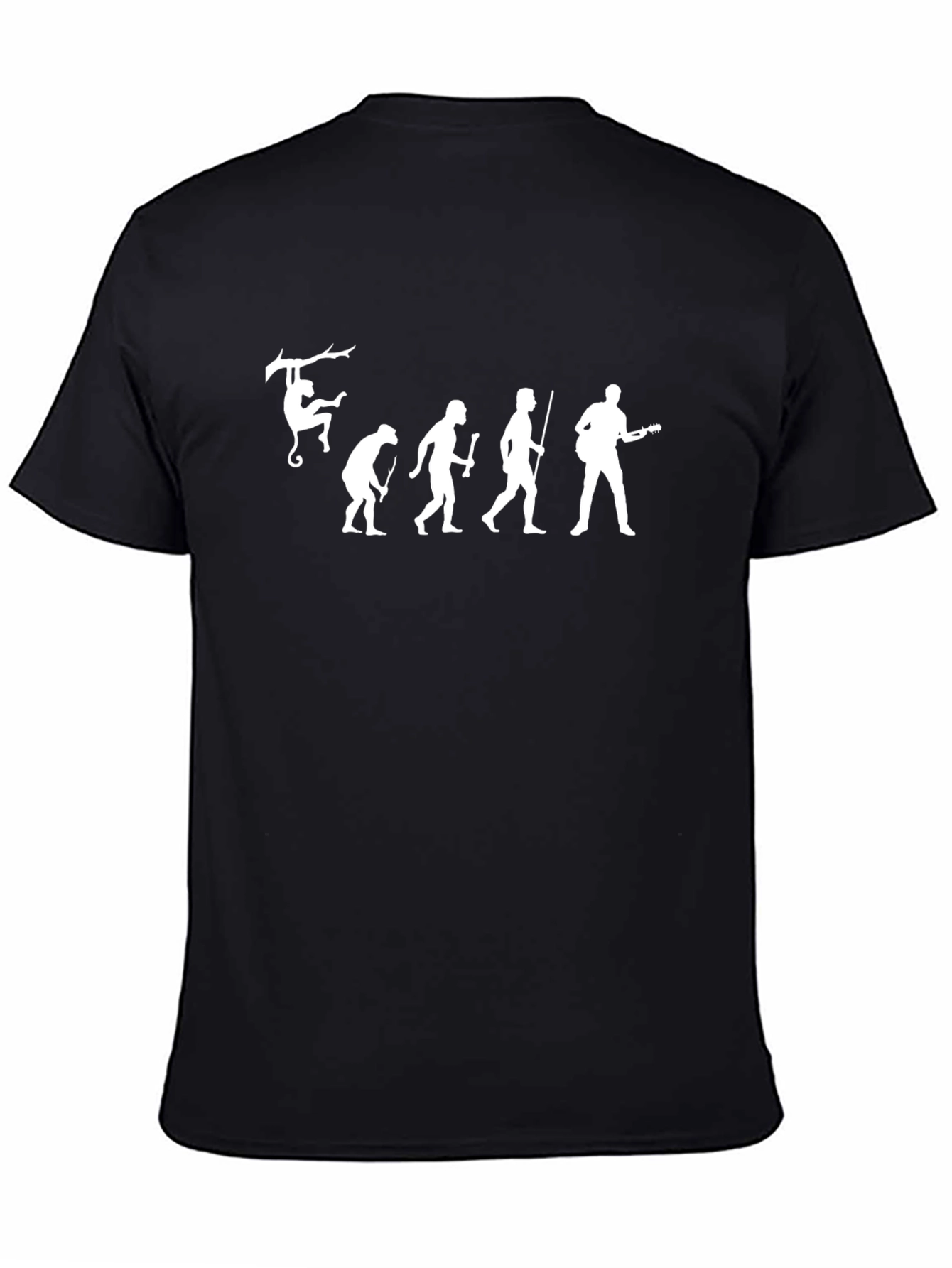 Evolution of Music Graphic T-Shirt