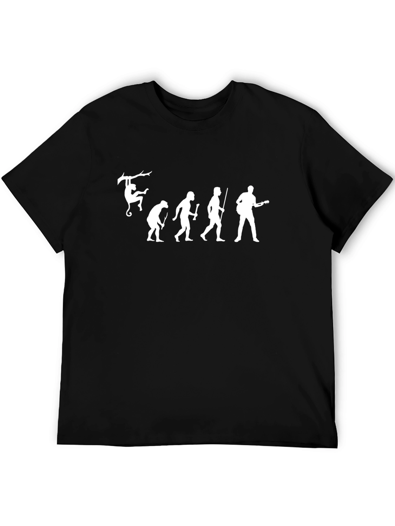Evolution of Music Graphic T-Shirt