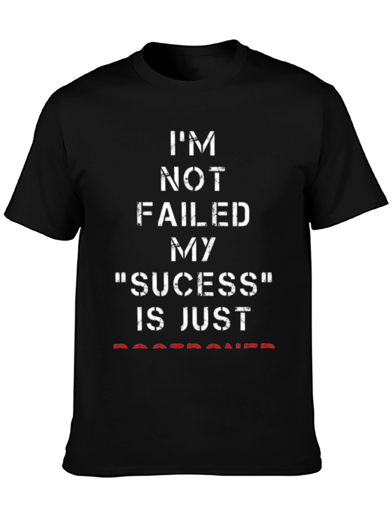 Motivational Success Graphic T-Shirt