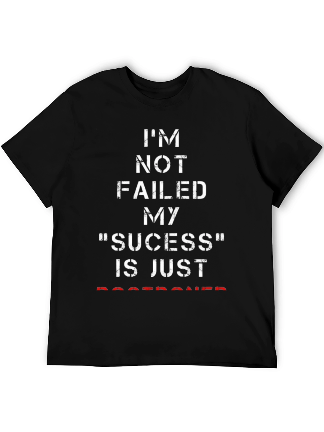 Motivational Success Graphic T-Shirt