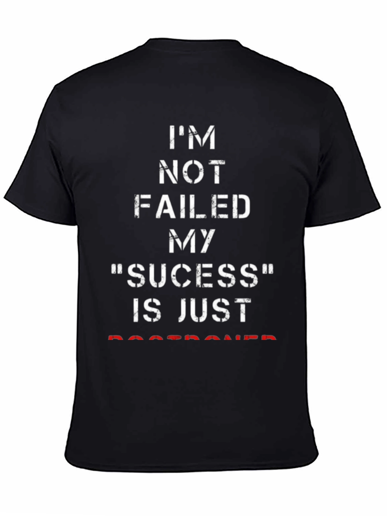 Motivational Success Graphic T-Shirt