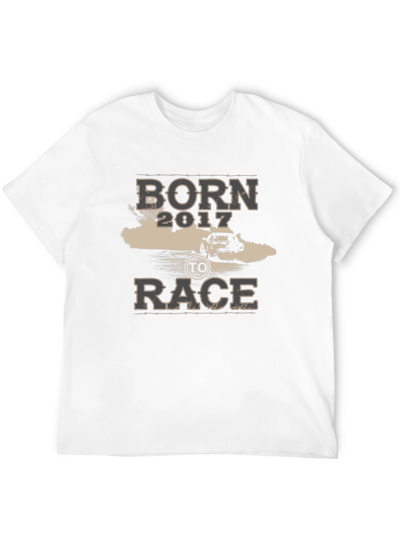 Born to Race 2017 Black Graphic Tee