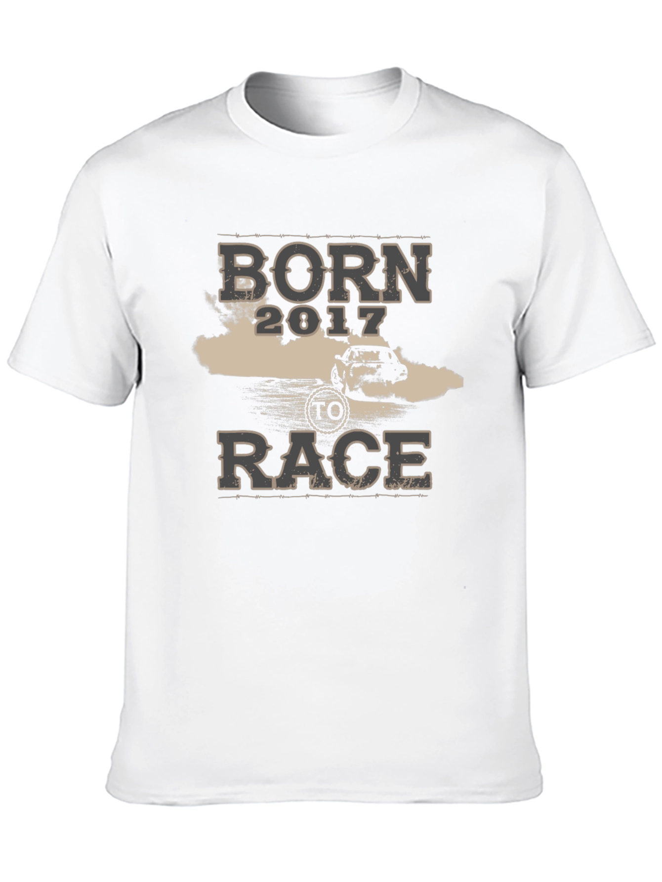 Born to Race 2017 Black Graphic Tee