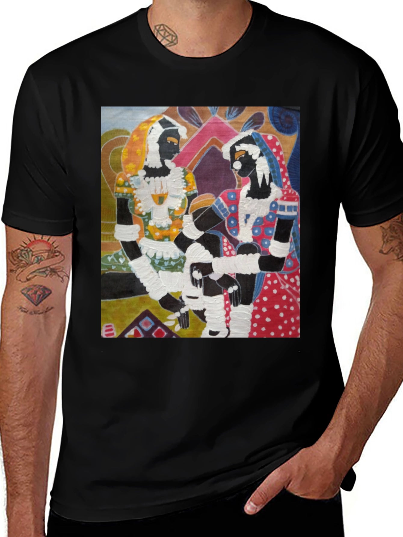 Unique Art Tee - Women Illustration
