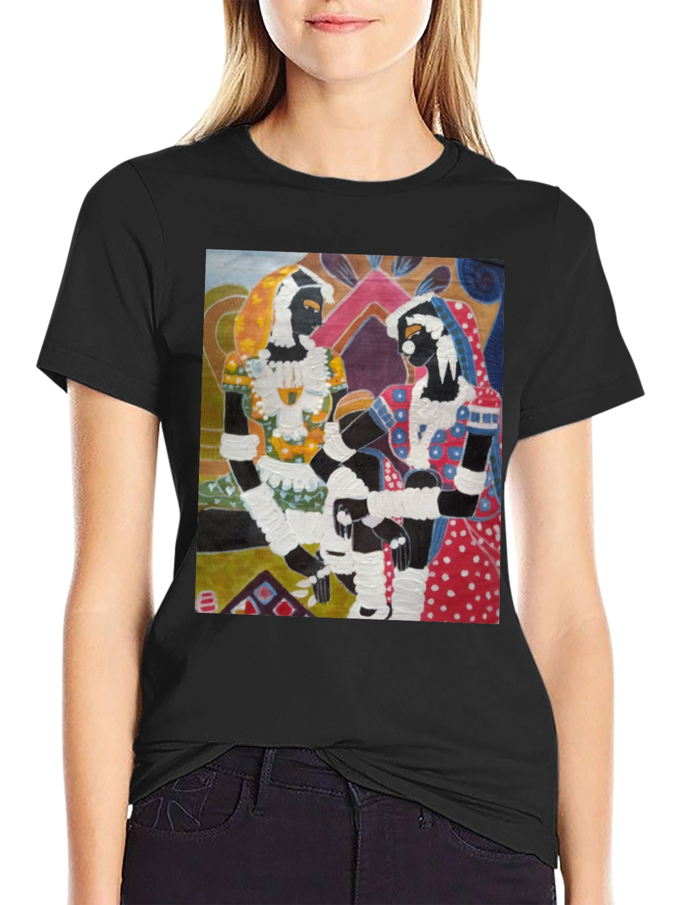 Unique Art Tee - Women Illustration