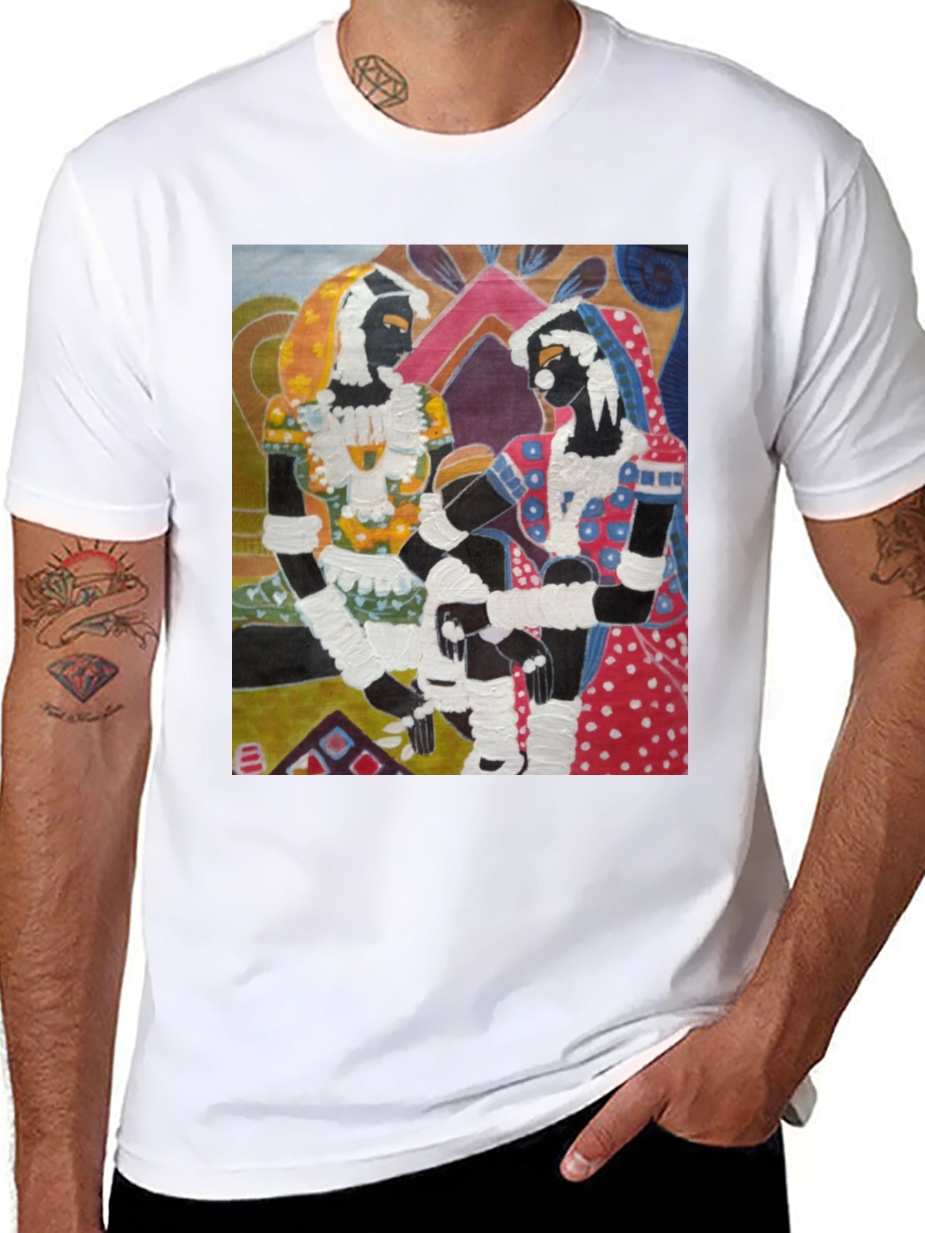 Unique Art Tee - Women Illustration