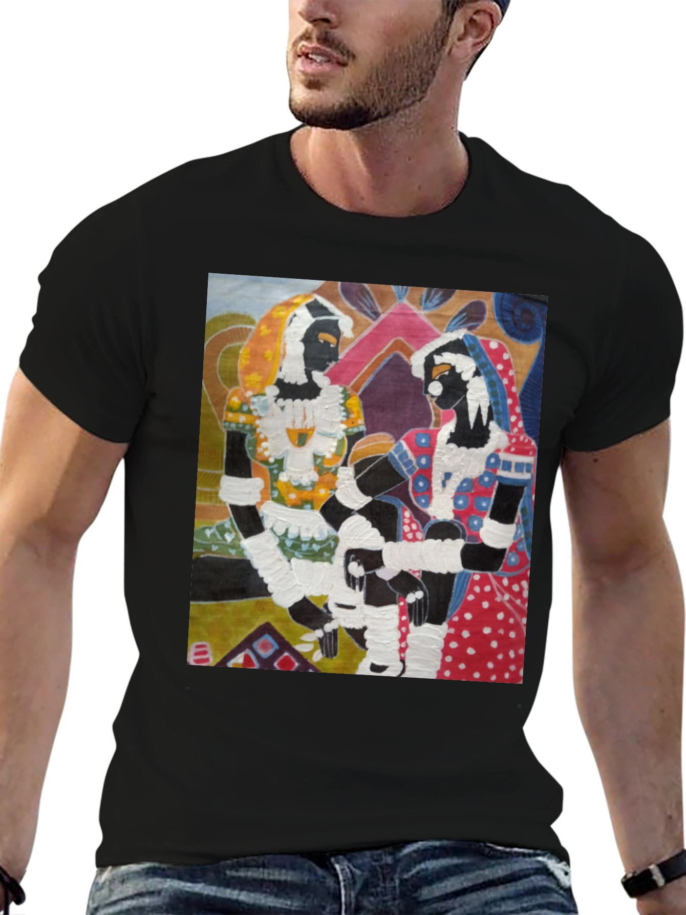 Unique Art Tee - Women Illustration