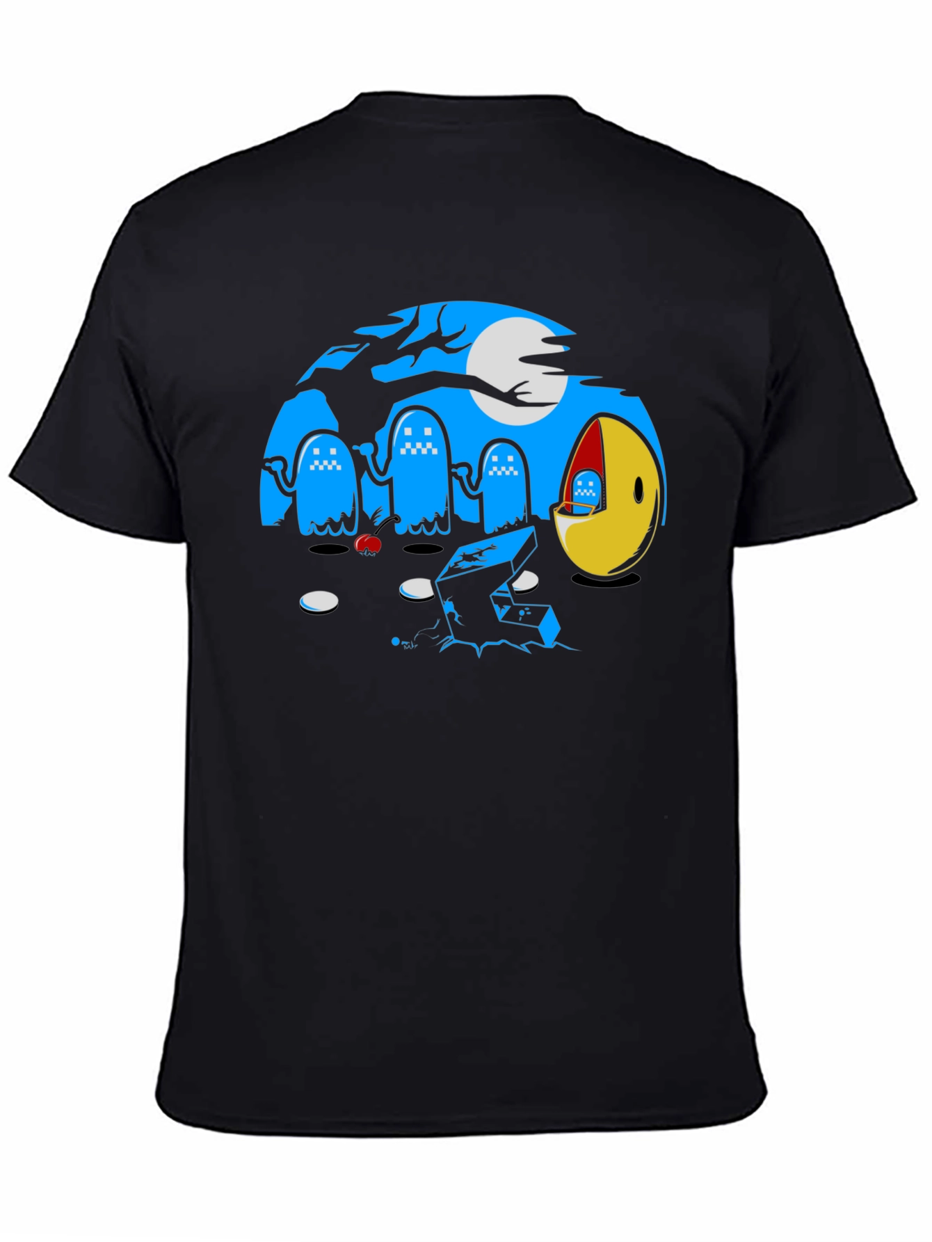 Pac-Man Graveyard Graphic T-Shirt
