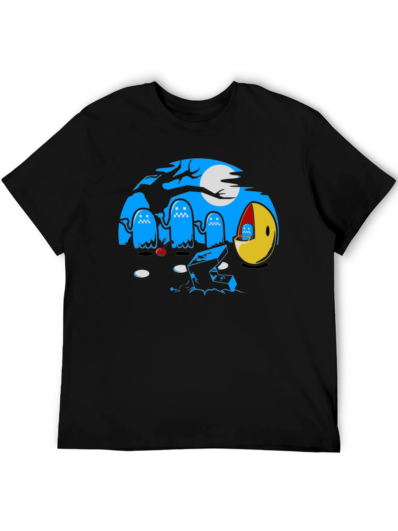 Pac-Man Graveyard Graphic T-Shirt