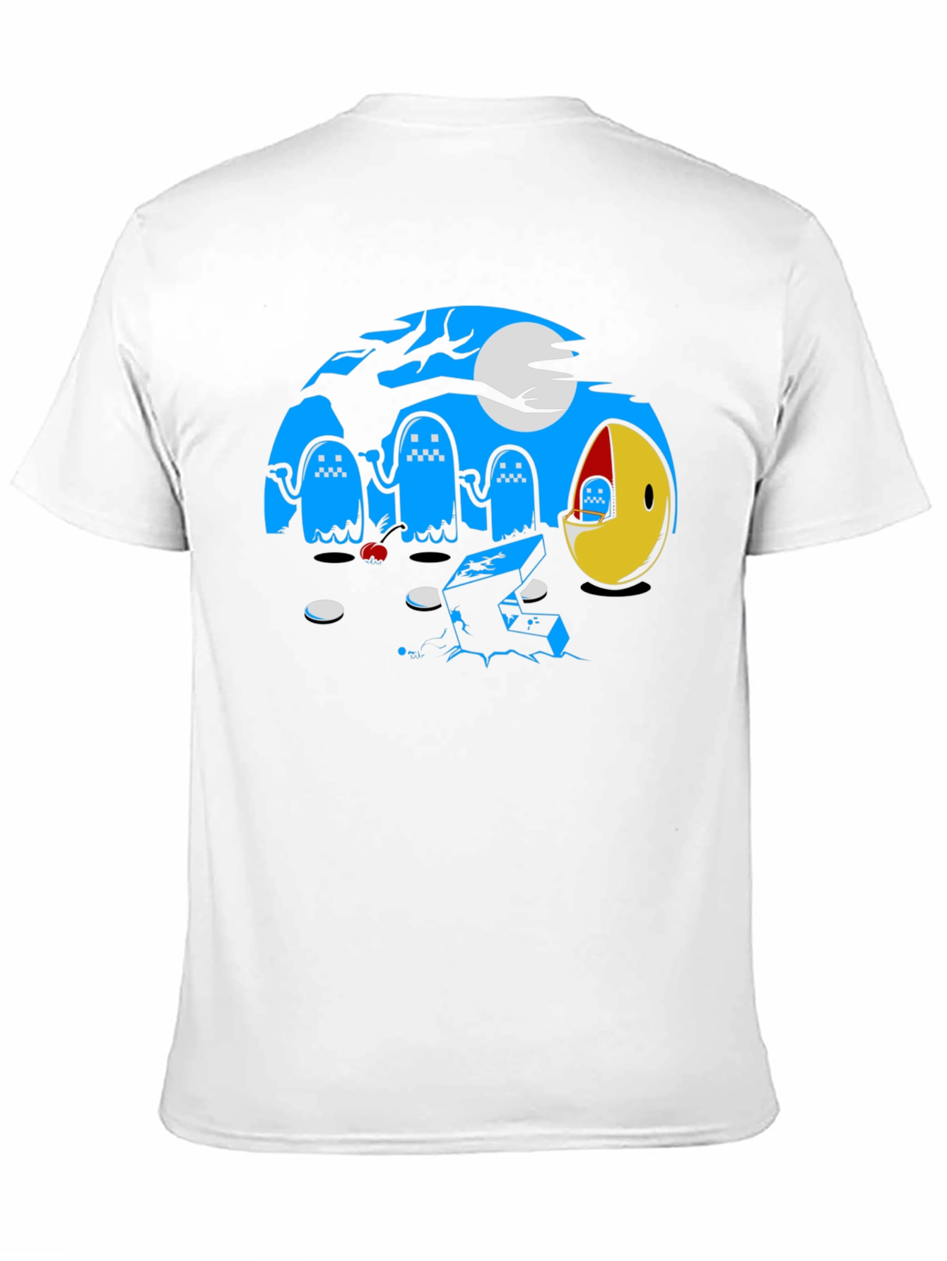 Pac-Man Graveyard Graphic T-Shirt