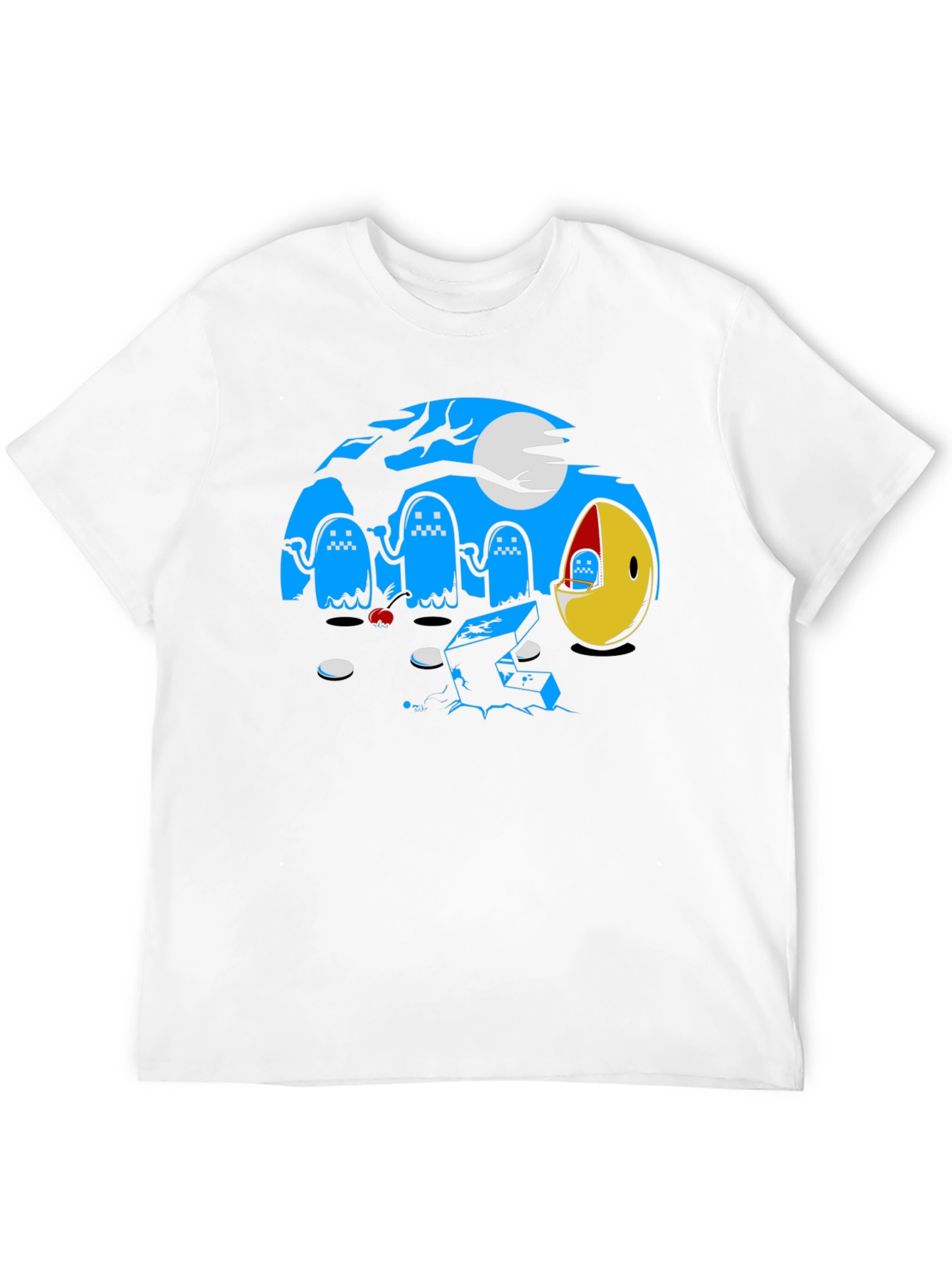 Pac-Man Graveyard Graphic T-Shirt