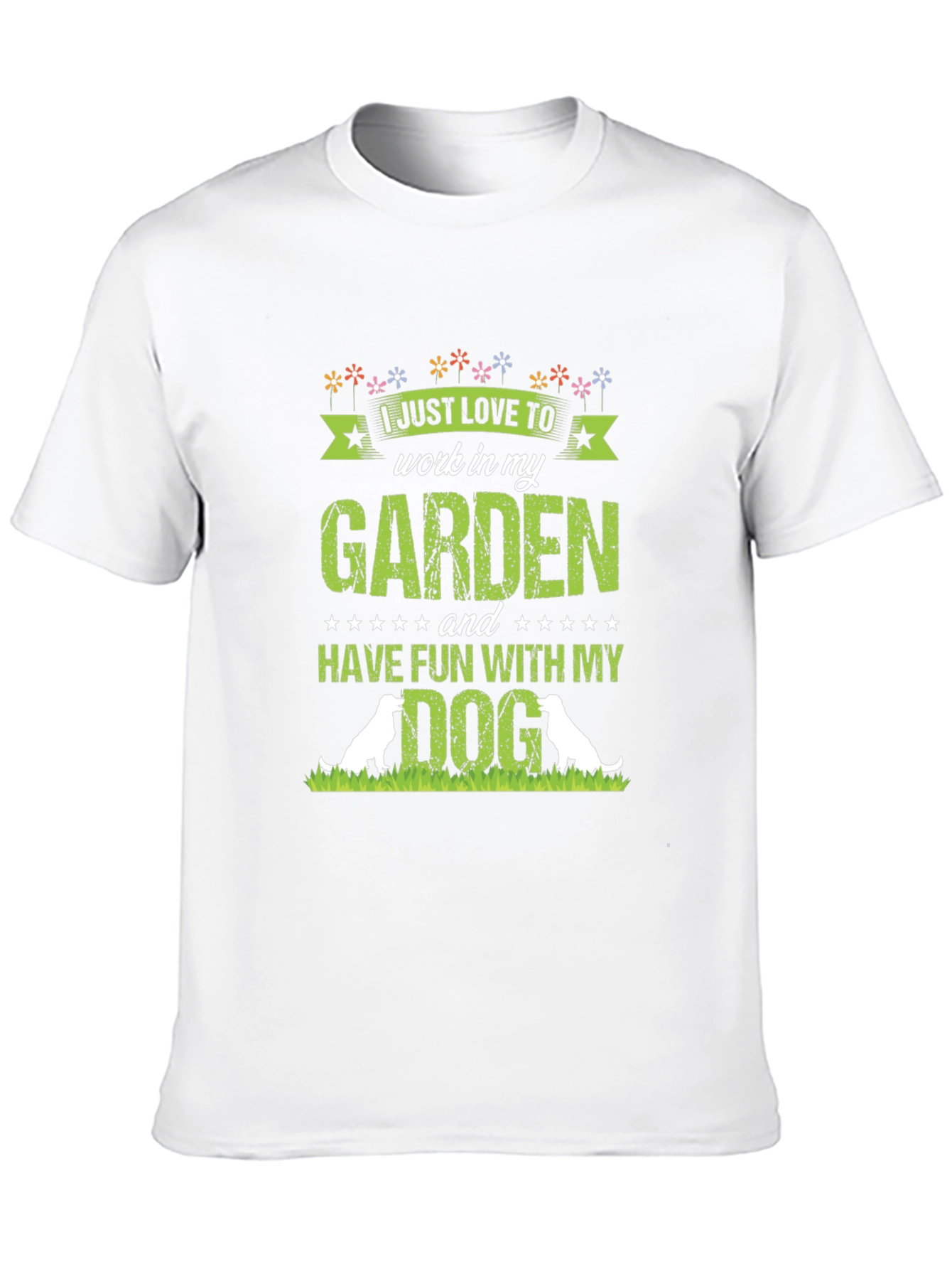 I Love Gardening & My Dog T-Shirt