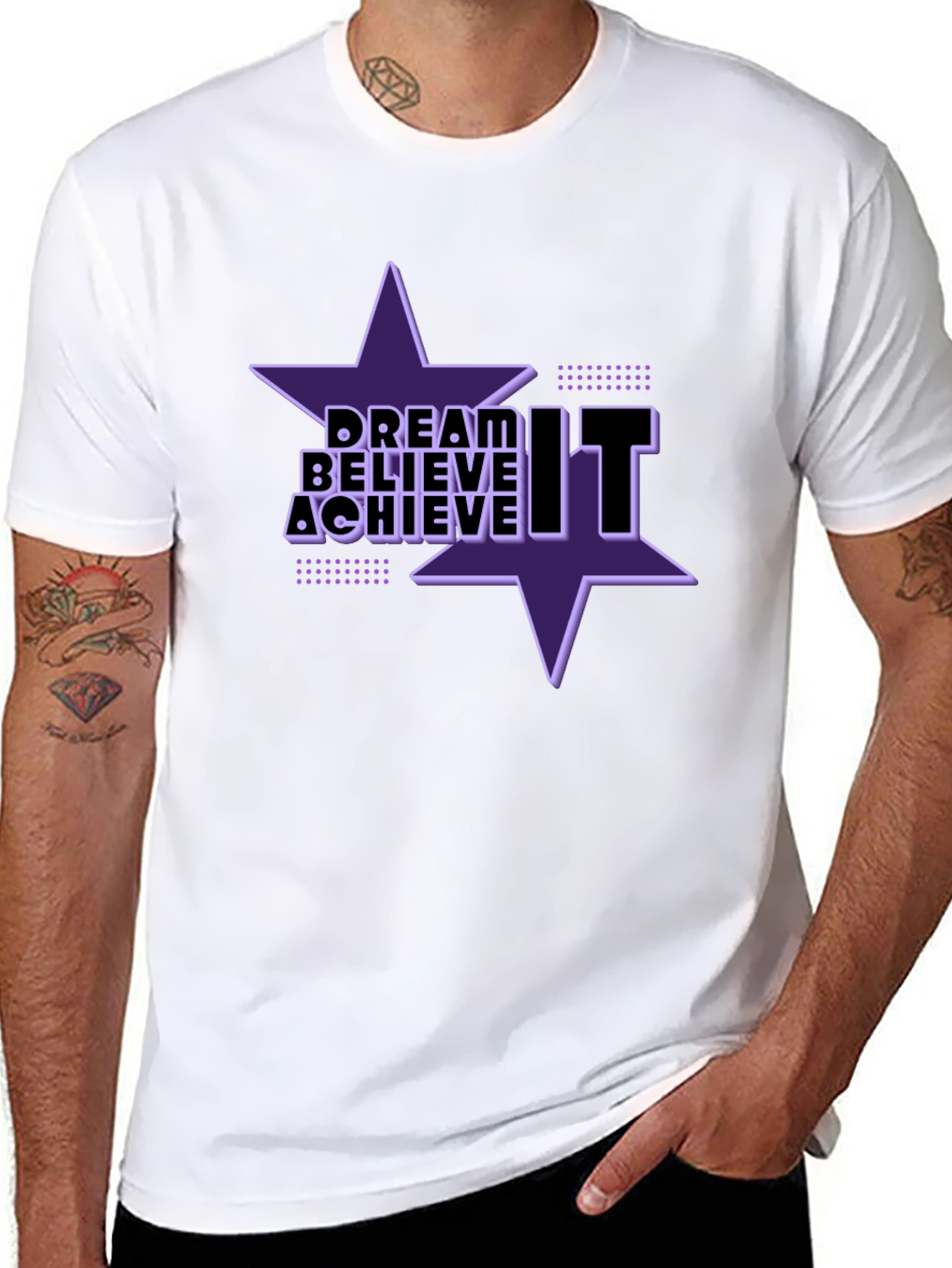 Dream Believe Achieve Graphic Tee