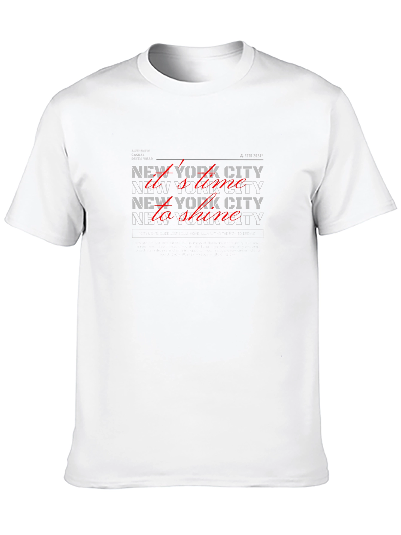 New York City Graphic T-Shirt - Black