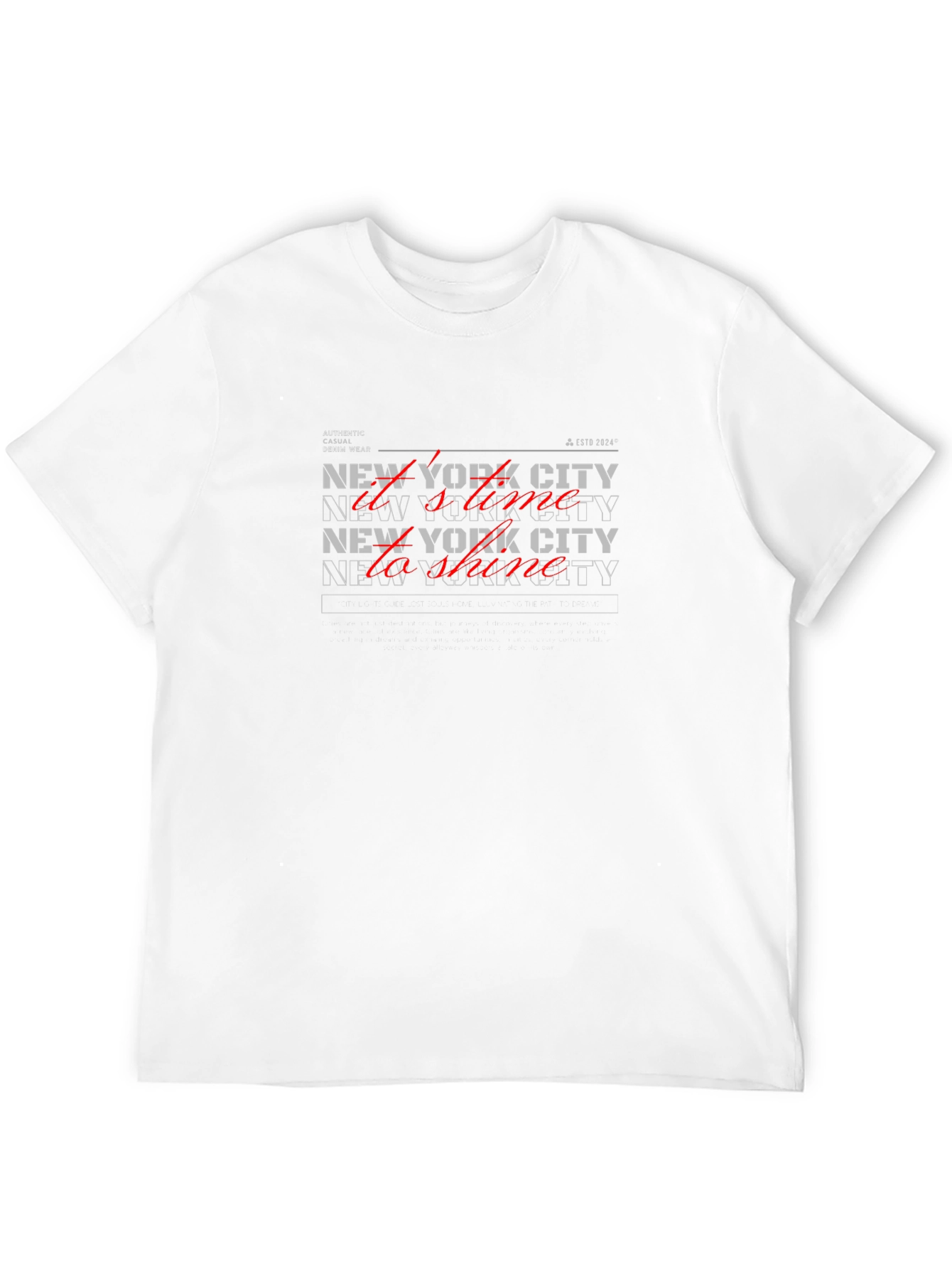 New York City Graphic T-Shirt - Black