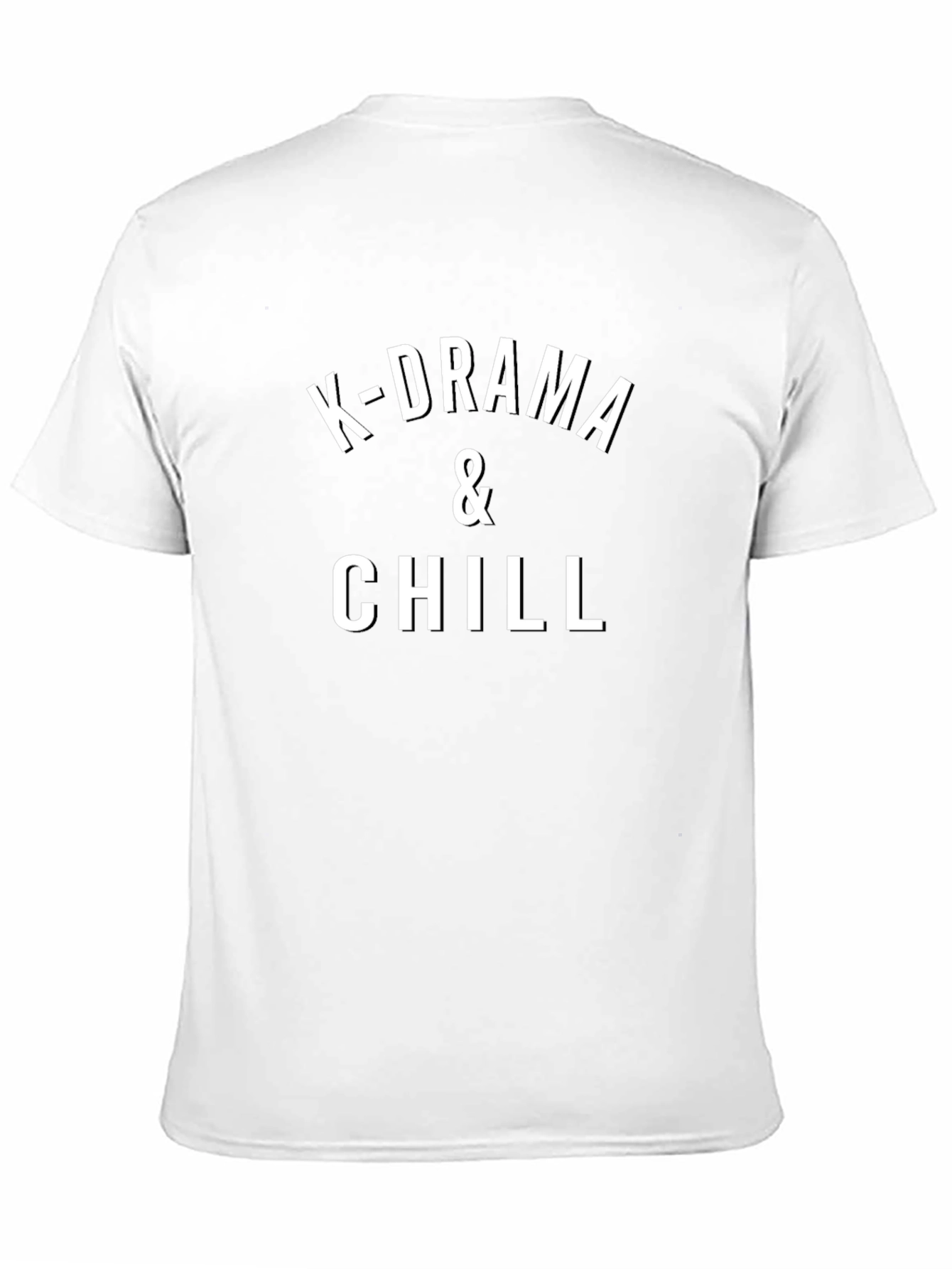 K-Drama & Chill Black T-Shirt