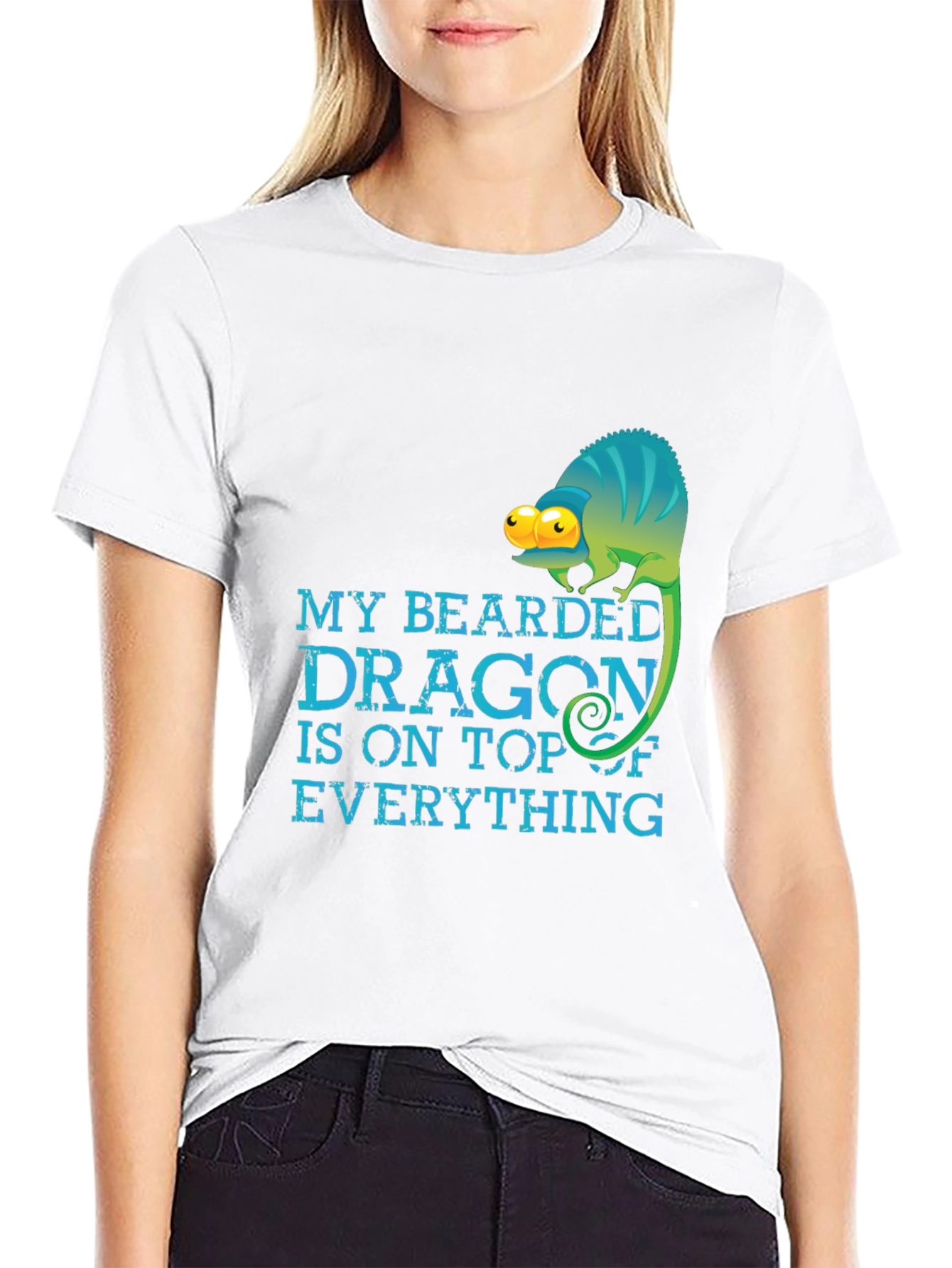 My Bearded Dragon is on Top of Everything T-Shirt