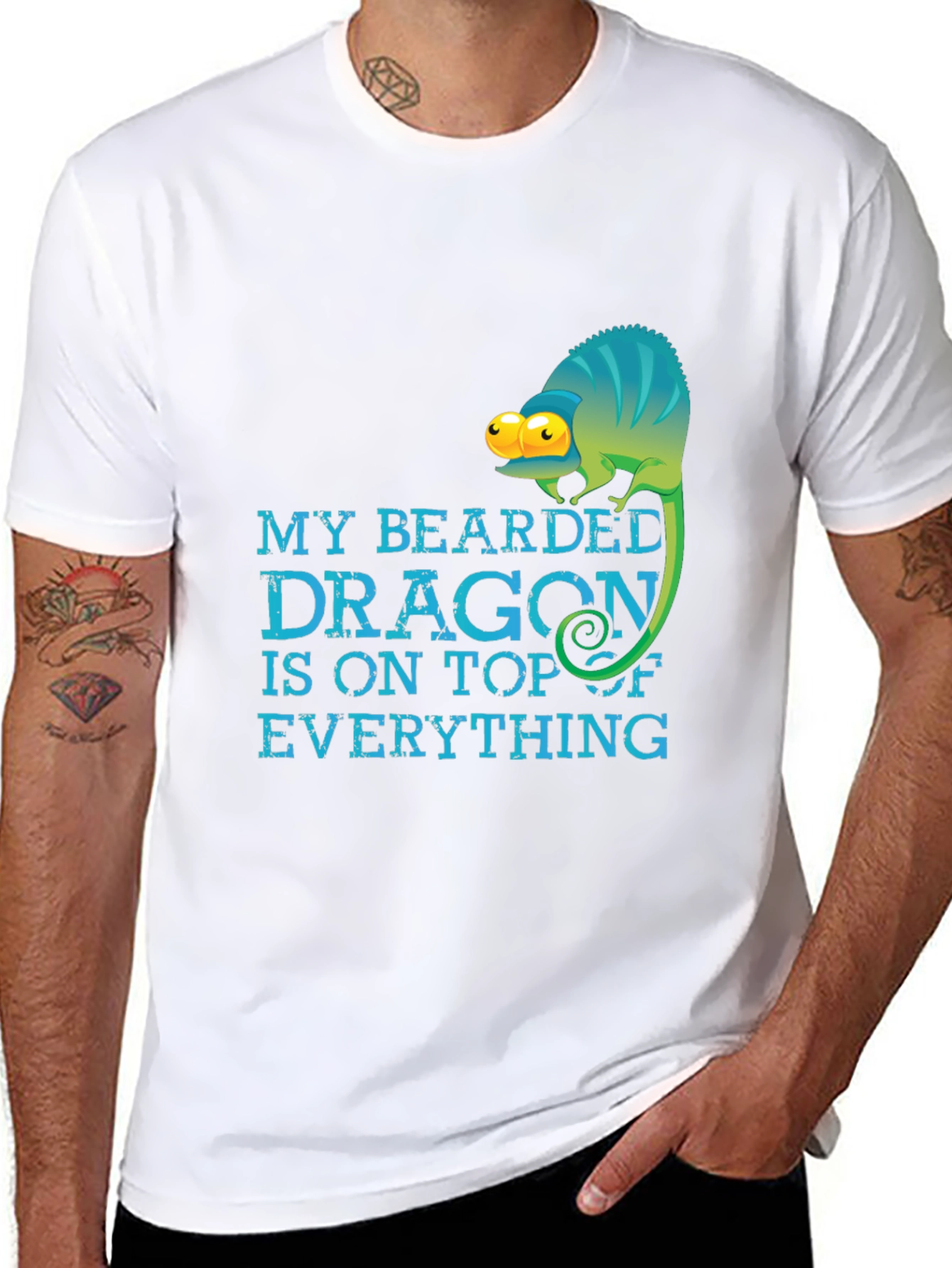 My Bearded Dragon is on Top of Everything T-Shirt
