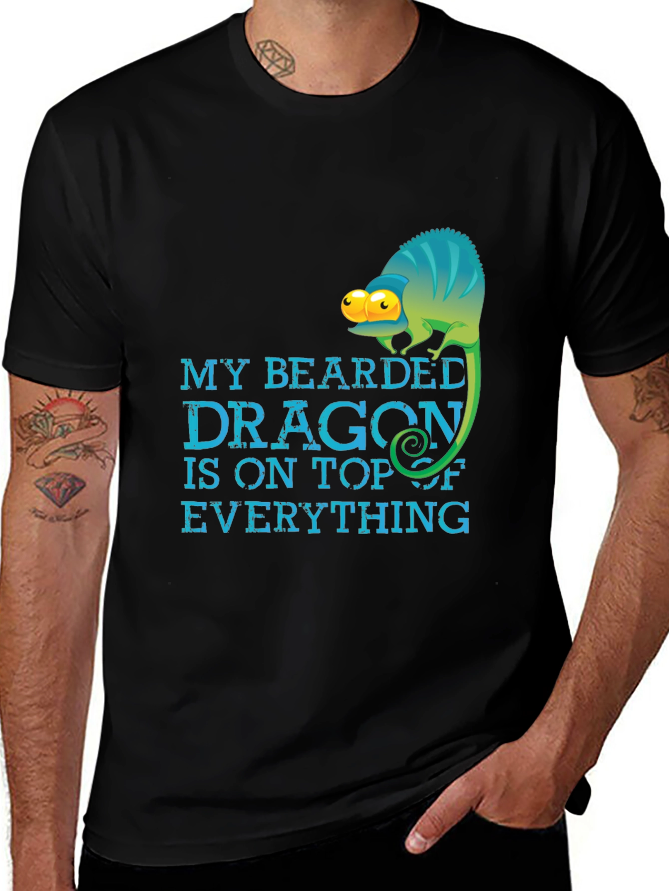 My Bearded Dragon is on Top of Everything T-Shirt