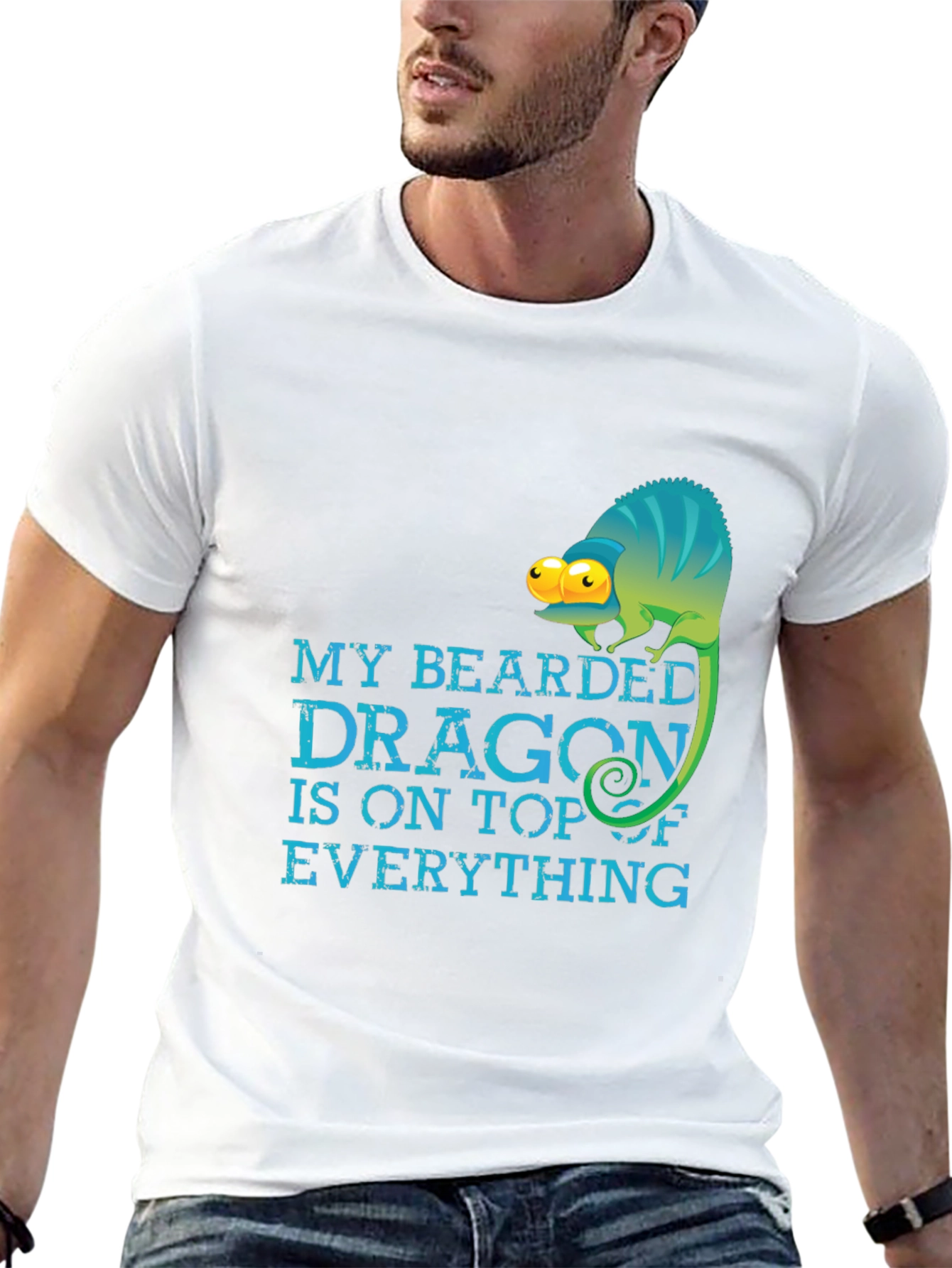 My Bearded Dragon is on Top of Everything T-Shirt