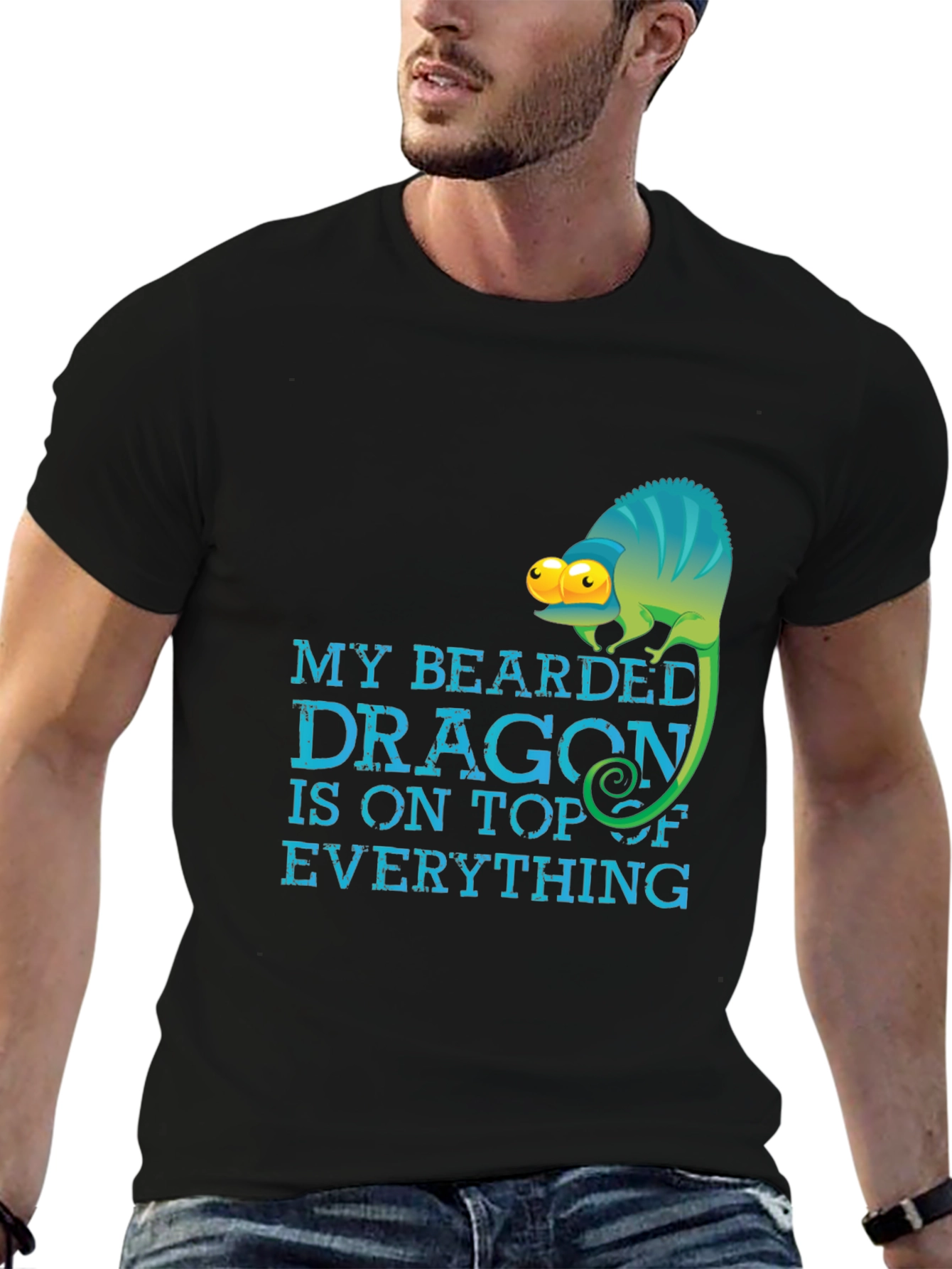 My Bearded Dragon is on Top of Everything T-Shirt