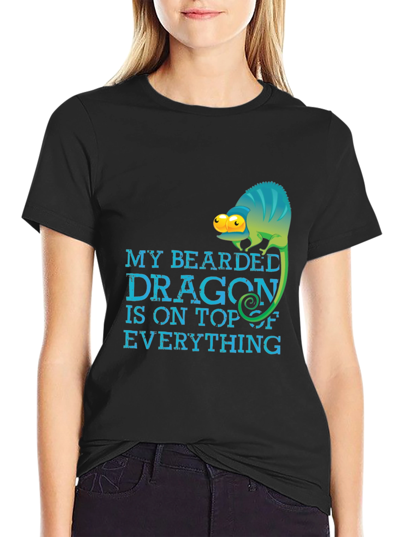 My Bearded Dragon is on Top of Everything T-Shirt