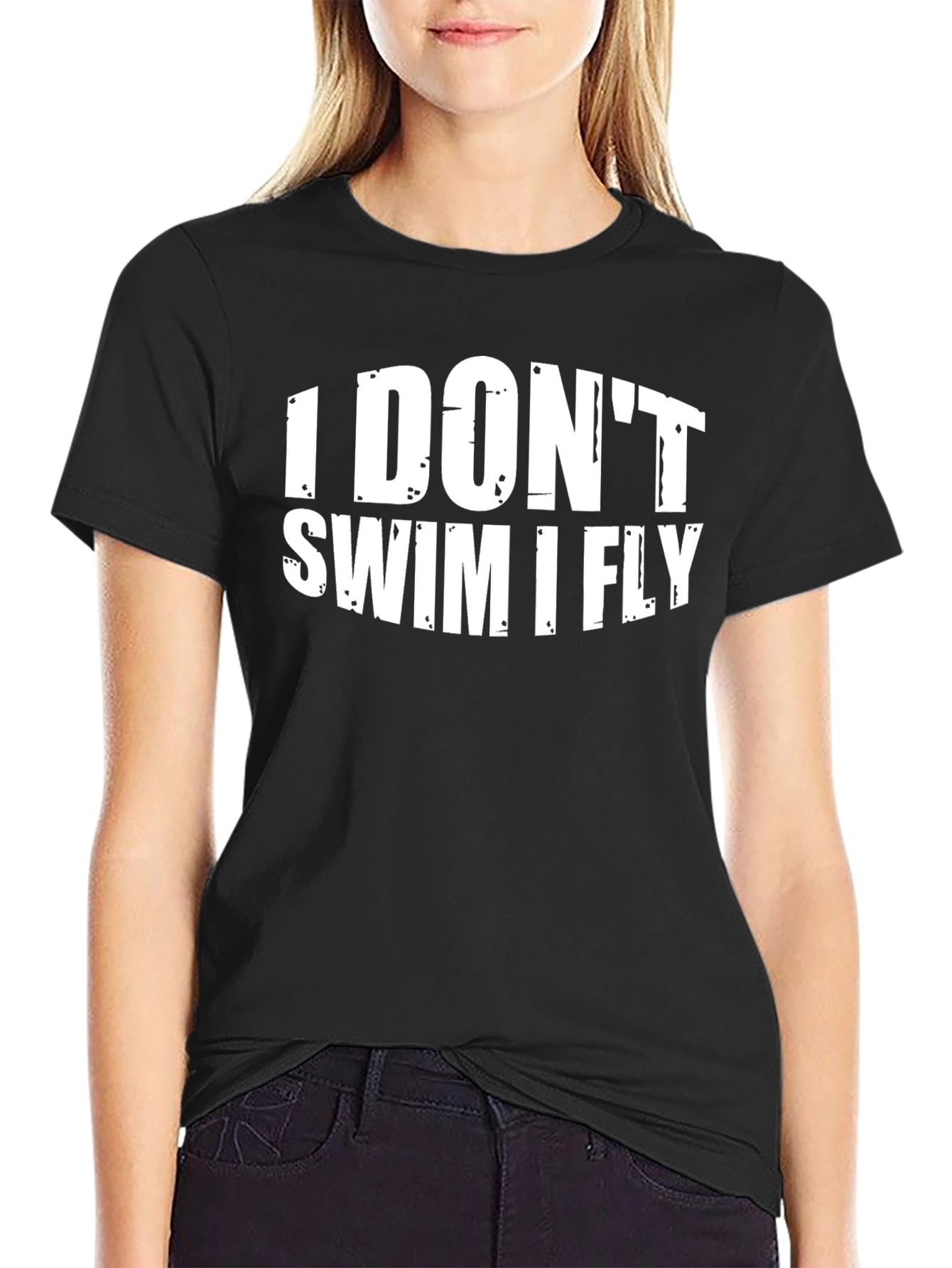 I Dont Swim I Fly Graphic Tee