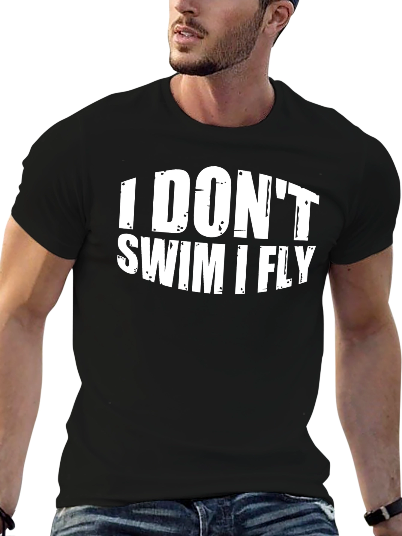 I Dont Swim I Fly Graphic Tee
