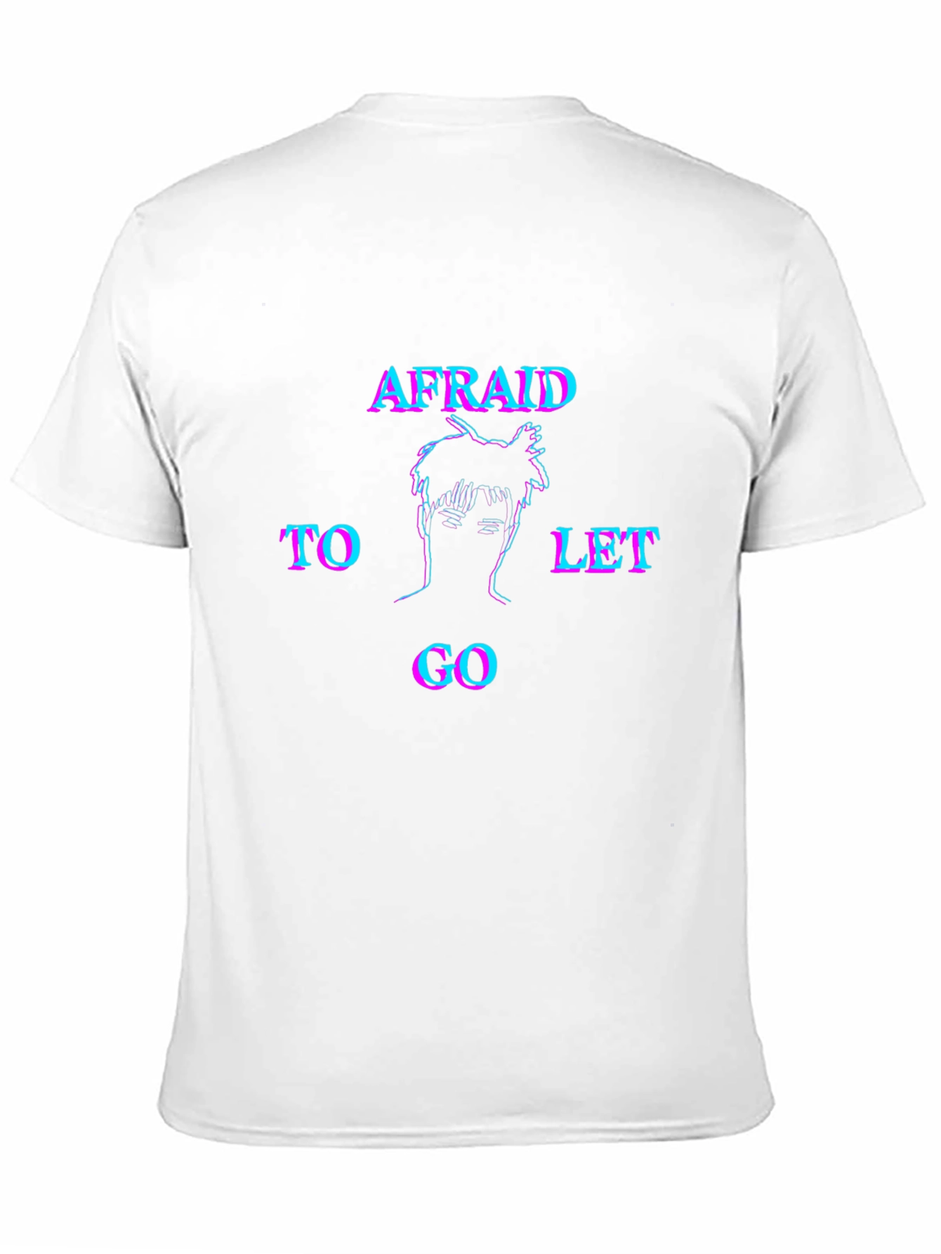 Afraid to Let Go Graphic Tee - Black Unisex
