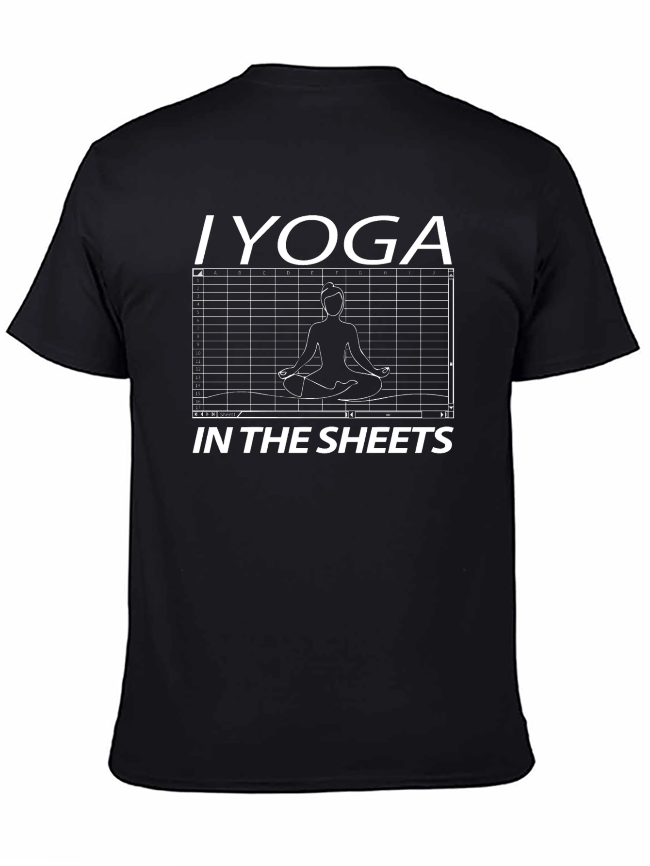I Yoga In The Sheets T-Shirt Funny Yoga Gift