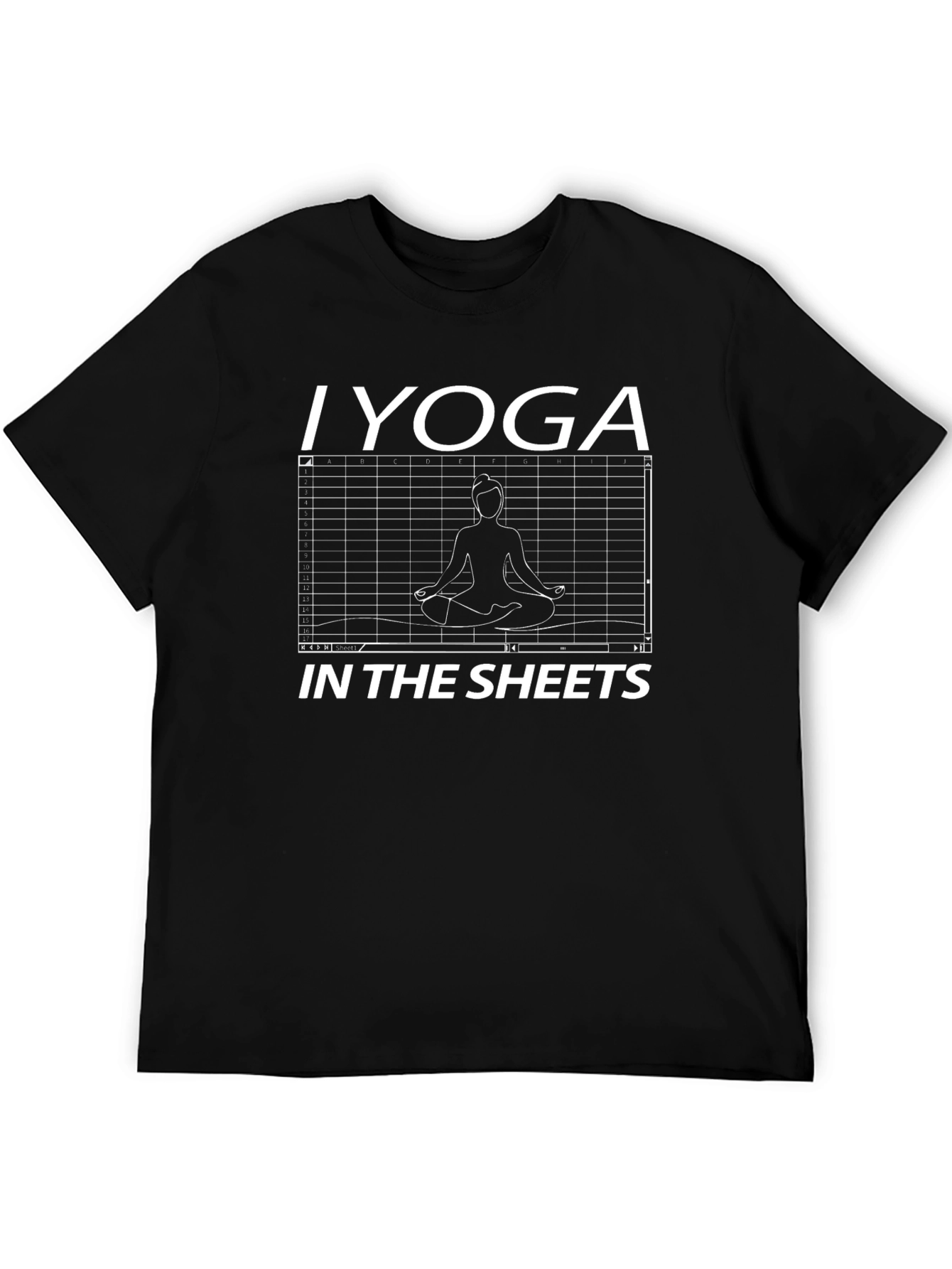 I Yoga In The Sheets T-Shirt Funny Yoga Gift