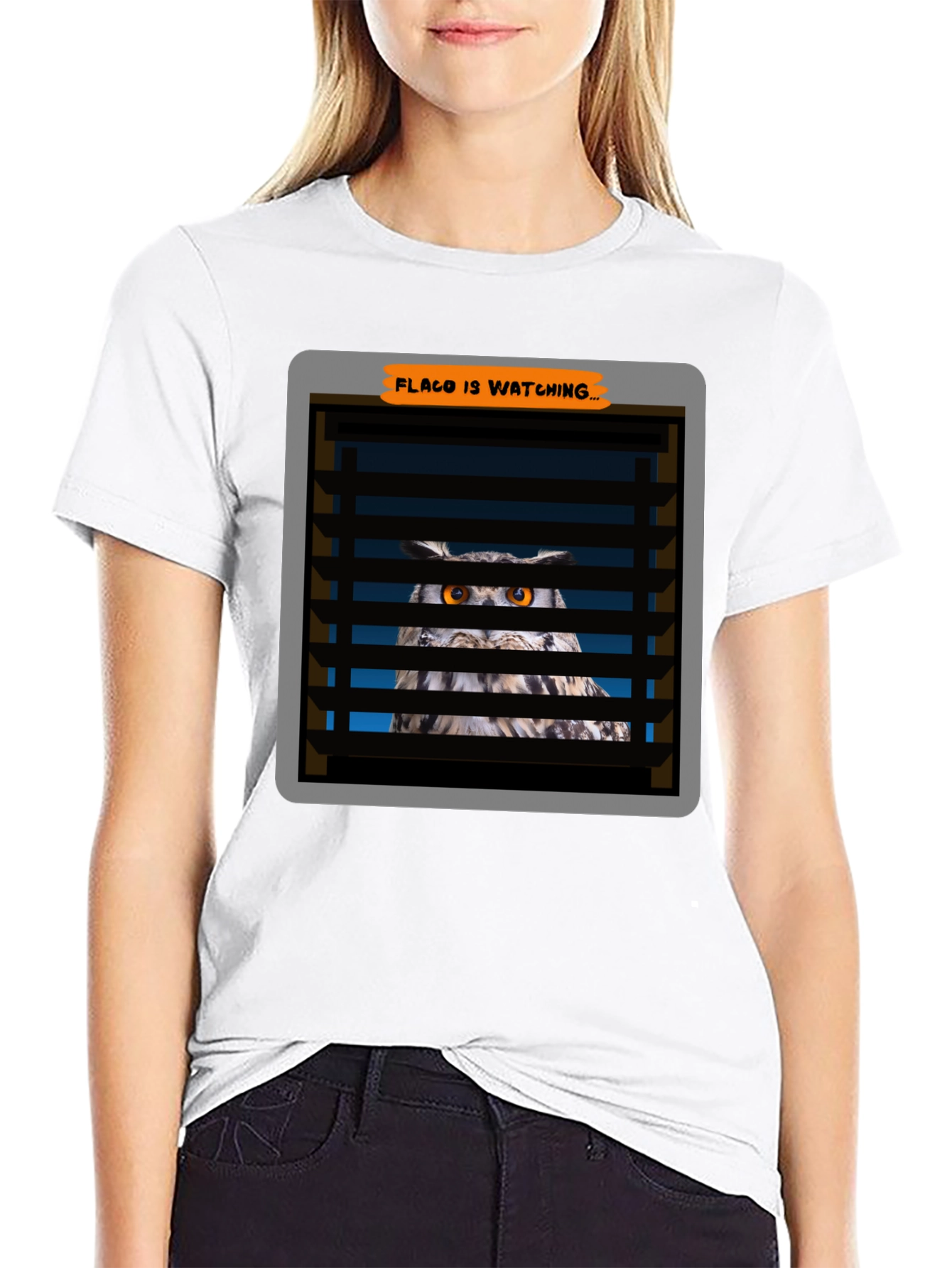 Flaco is Watching Graphic T-Shirt