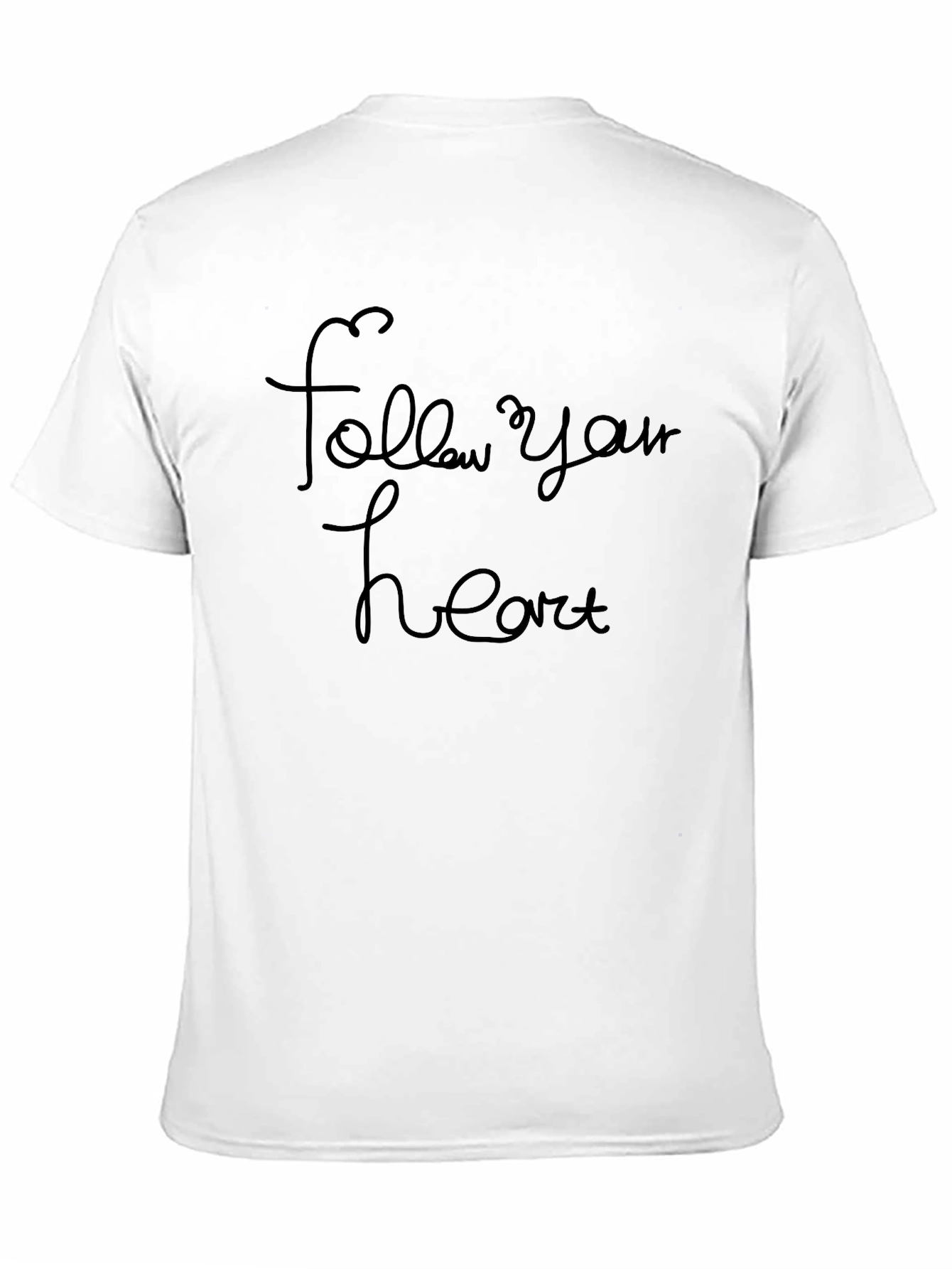 Follow Your Heart Black T-Shirt