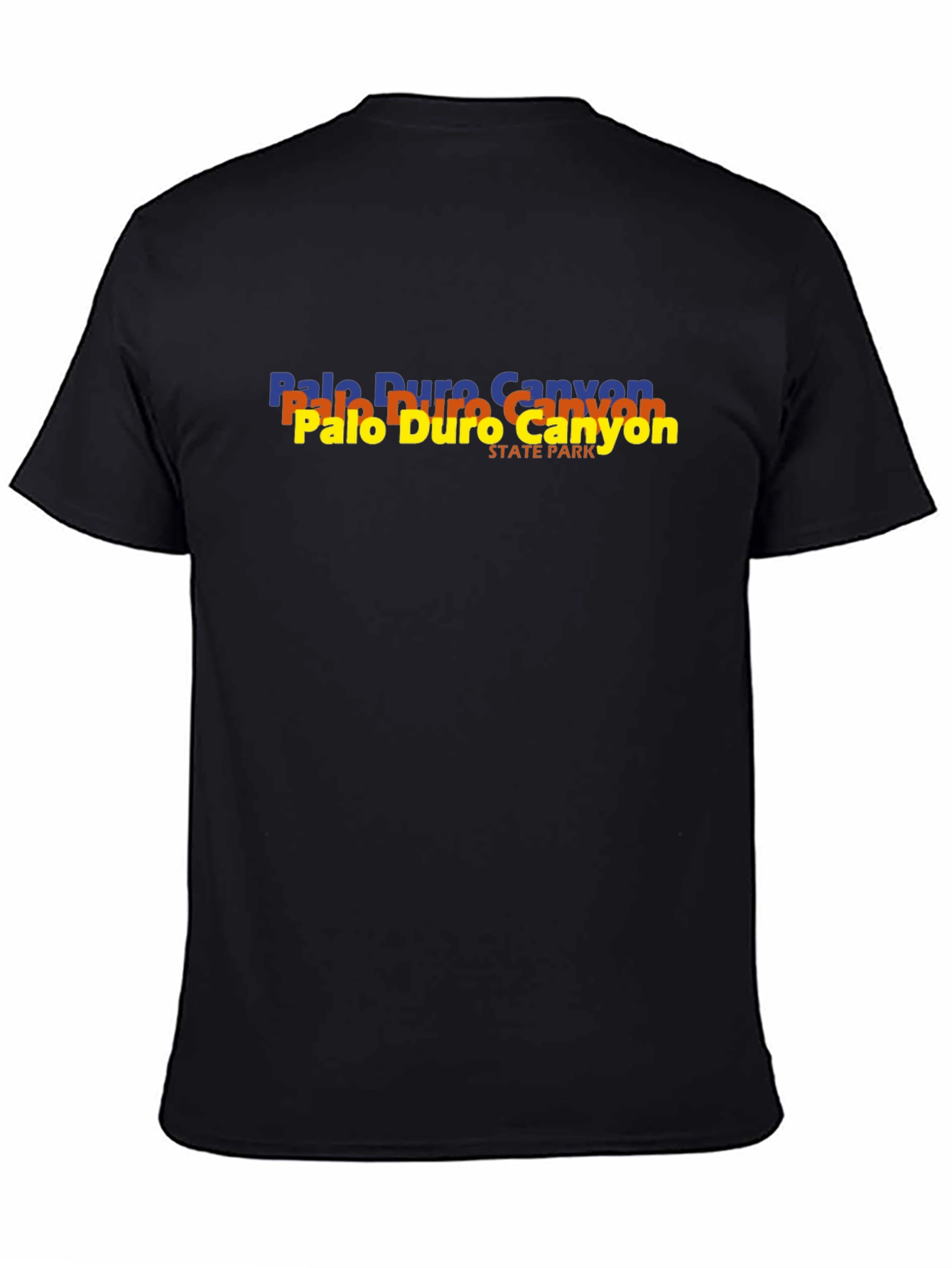 Palo Duro Canyon State Park Black T-Shirt