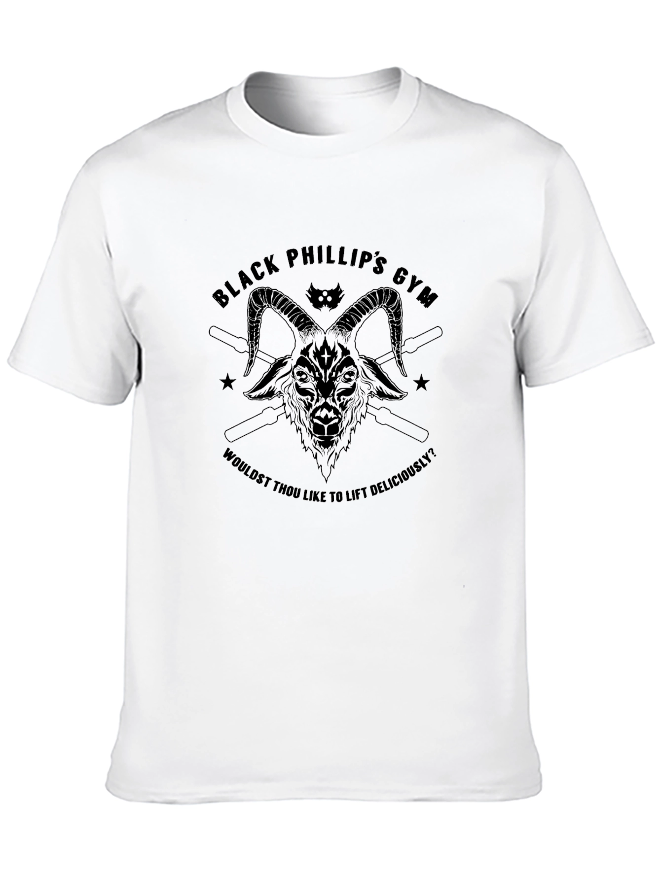Black Phillips Gym Graphic T-Shirt