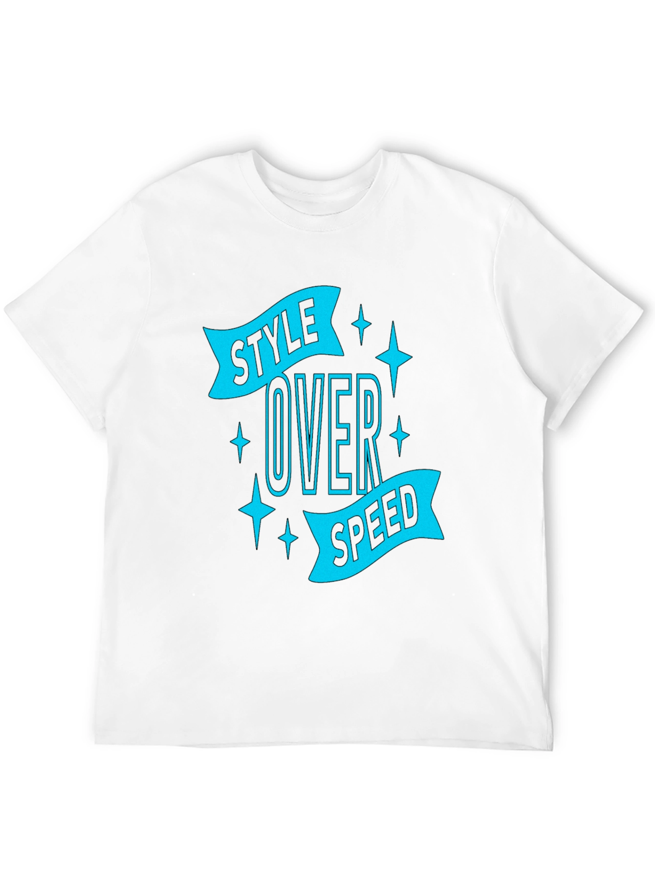 Style Over Speed Graphic Tee - Black