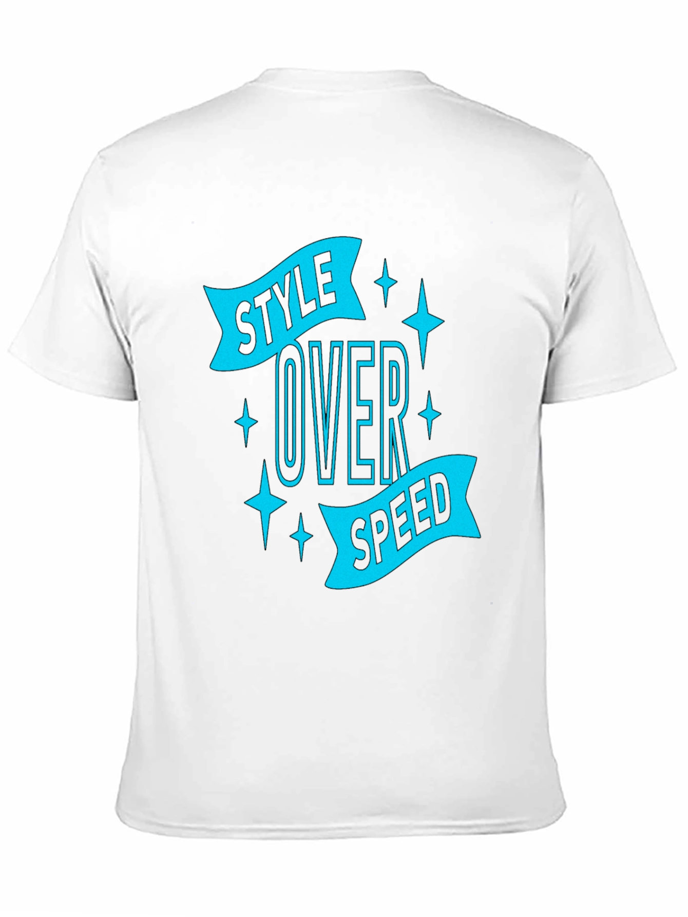 Style Over Speed Graphic Tee - Black