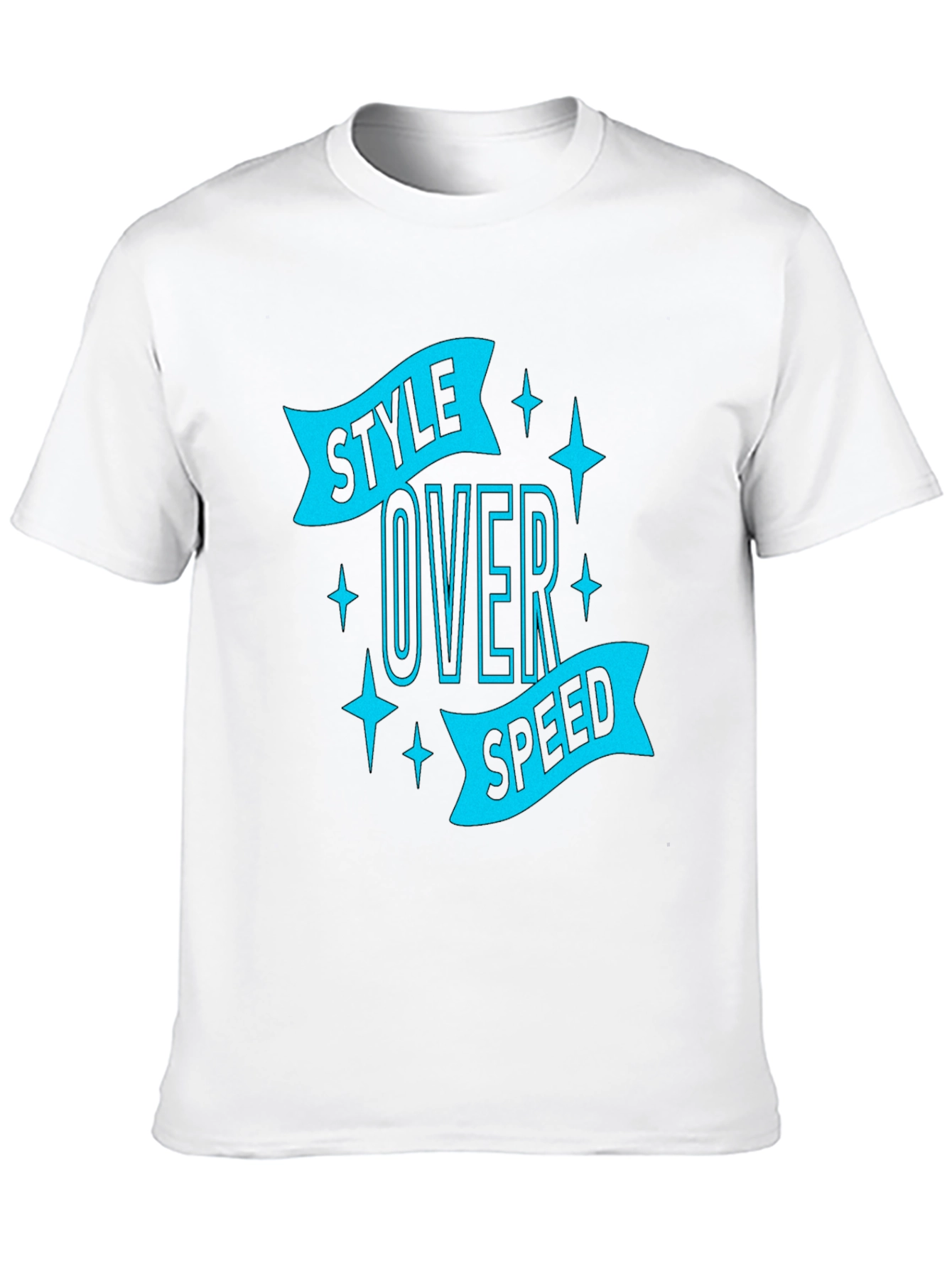 Style Over Speed Graphic Tee - Black