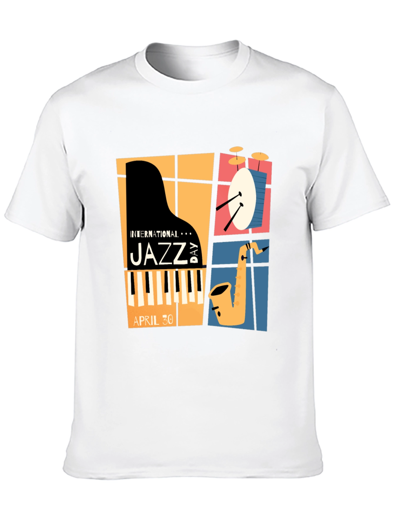 International Jazz Day Graphic T-Shirt