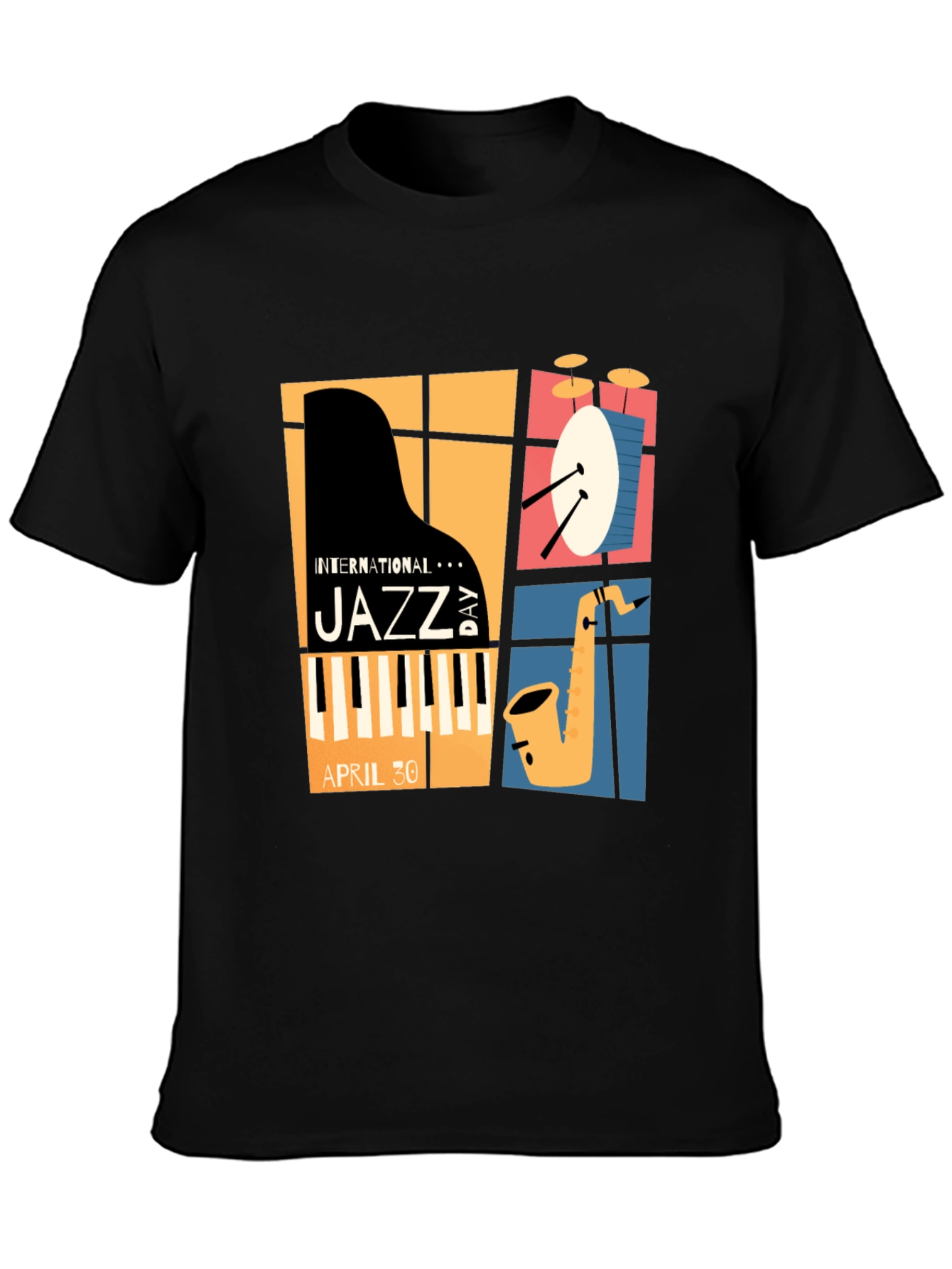 International Jazz Day Graphic T-Shirt
