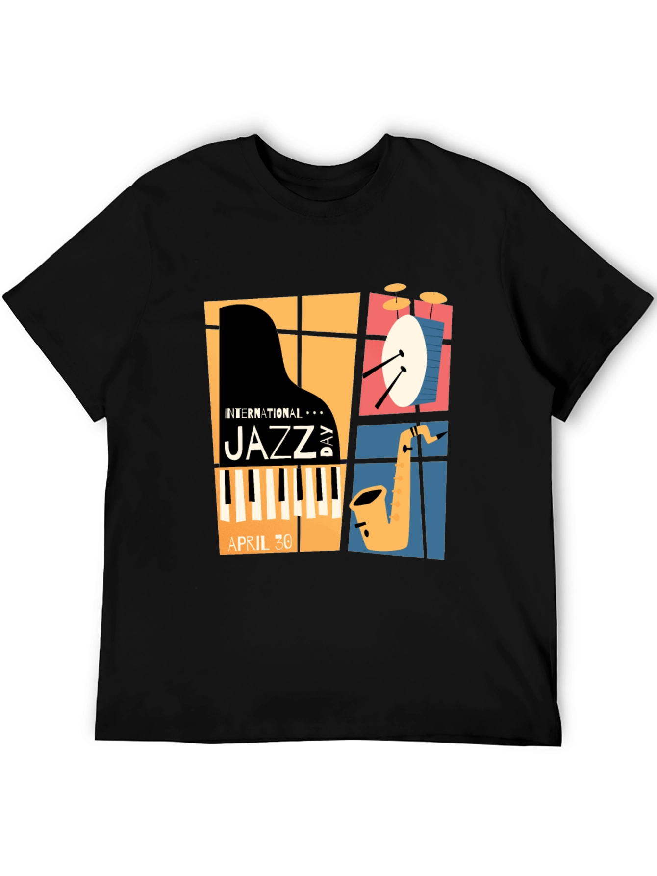 International Jazz Day Graphic T-Shirt