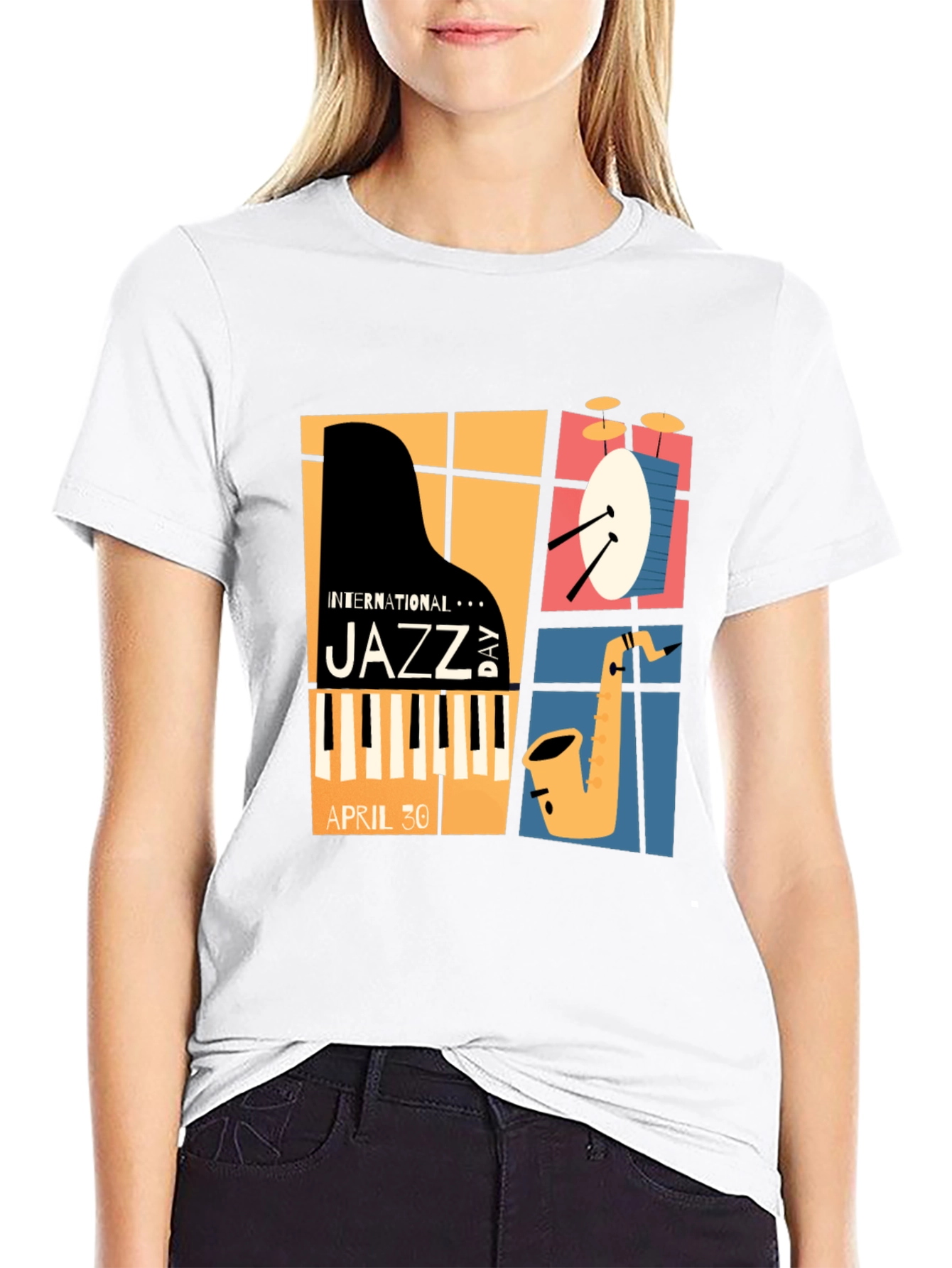 International Jazz Day Graphic T-Shirt